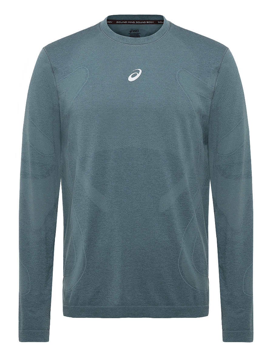 Asics - ROAD SEAMLESS LS TOP - pikkade varrukatega alussärgid - foggy teal - 0