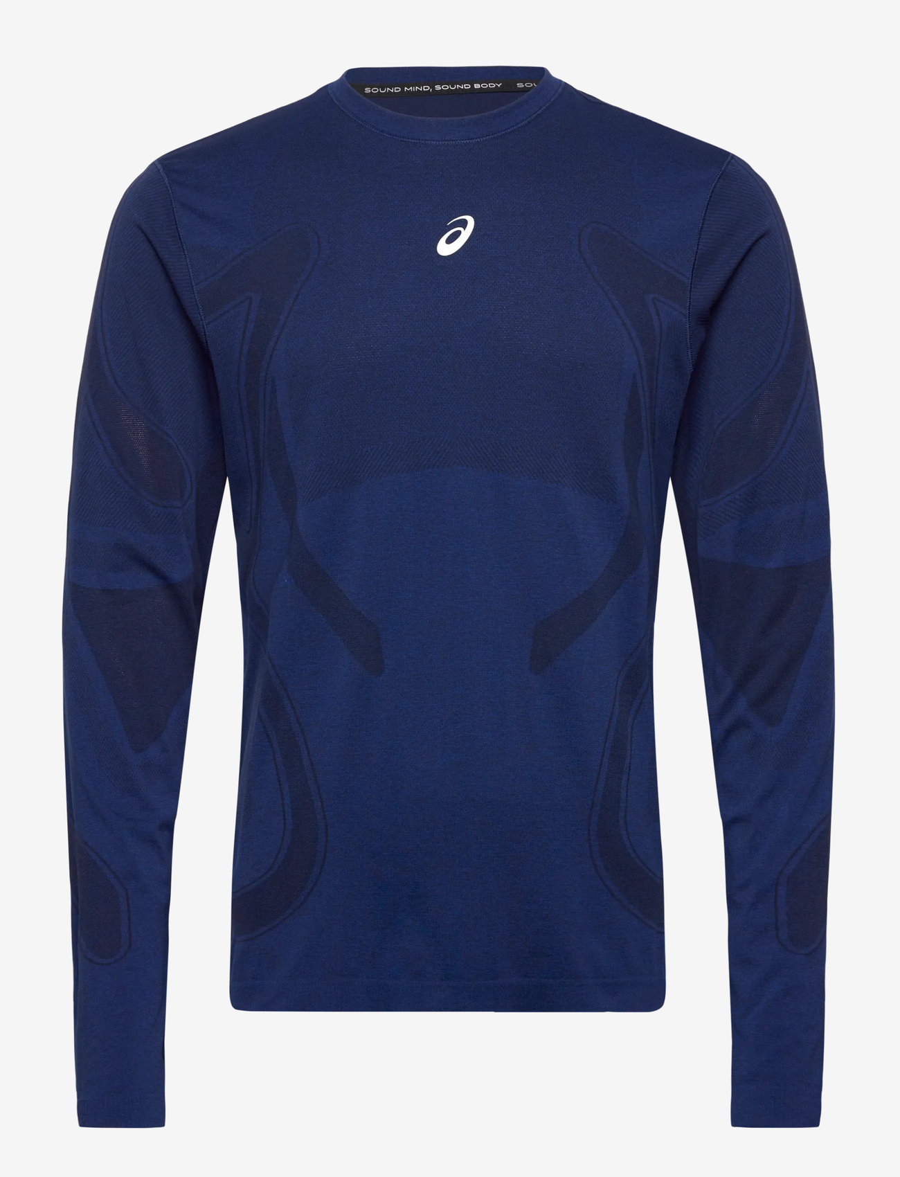Asics - ROAD SEAMLESS LS TOP - langarmshirts - midnight - 0
