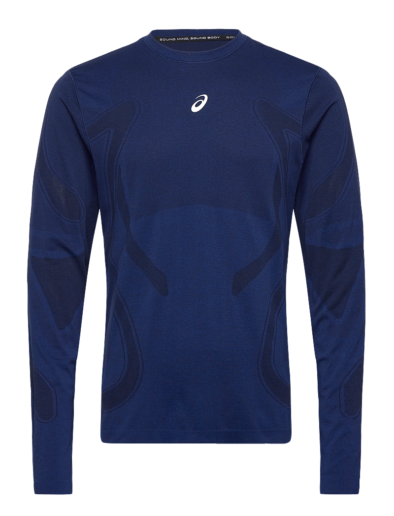 Asics - ROAD SEAMLESS LS TOP - pitkähihaiset t-paidat - midnight - 0