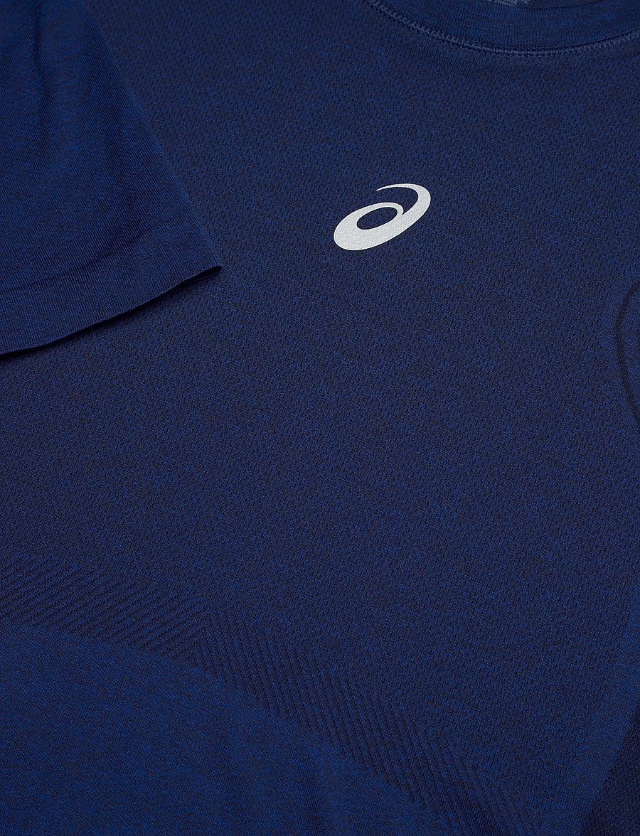 Asics - ROAD SEAMLESS LS TOP - langarmshirts - midnight - 2