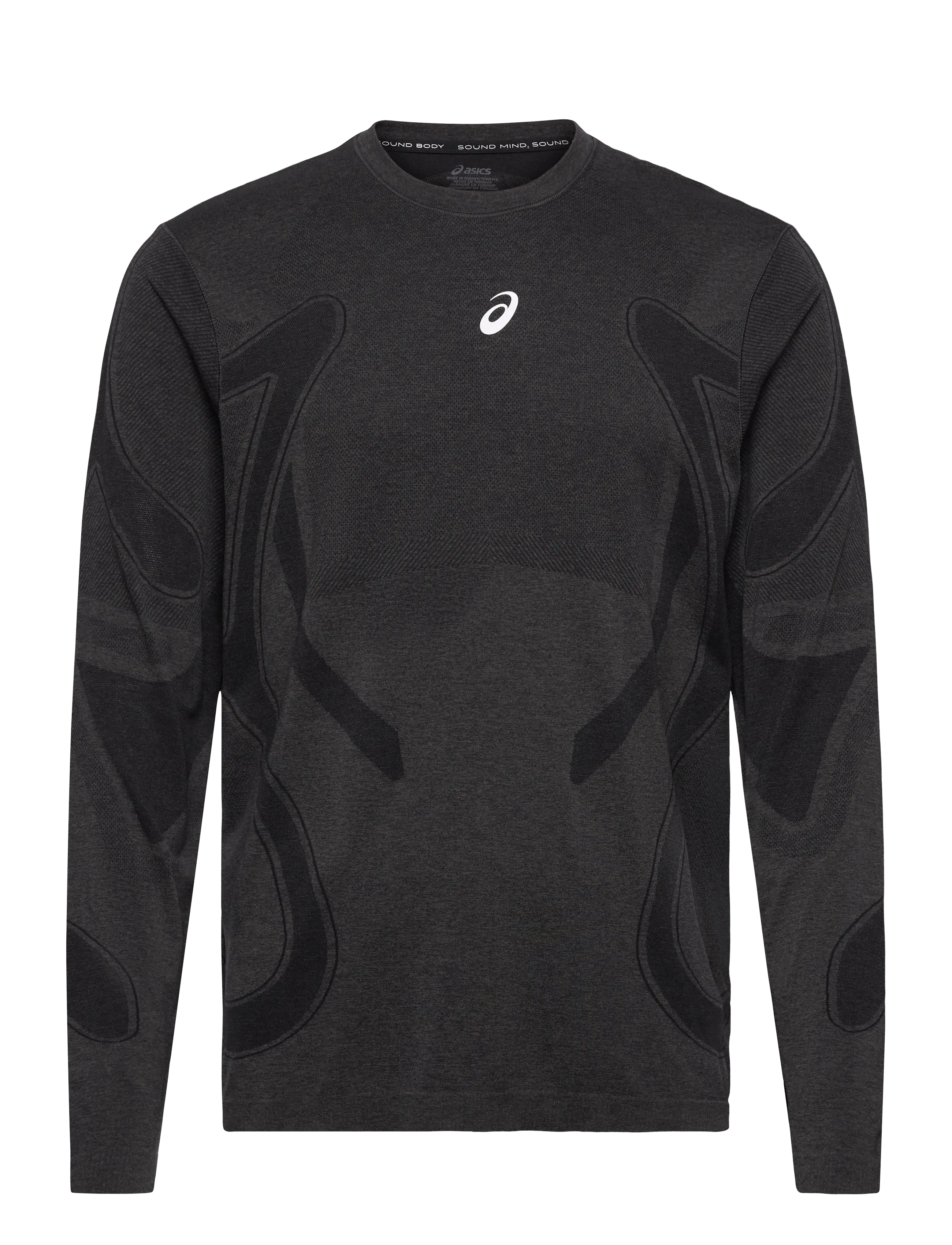 Asics Road Seamless Ls Top, XL, Black, Sport Overdele > Sport Long Sleeved Overdele, Herre