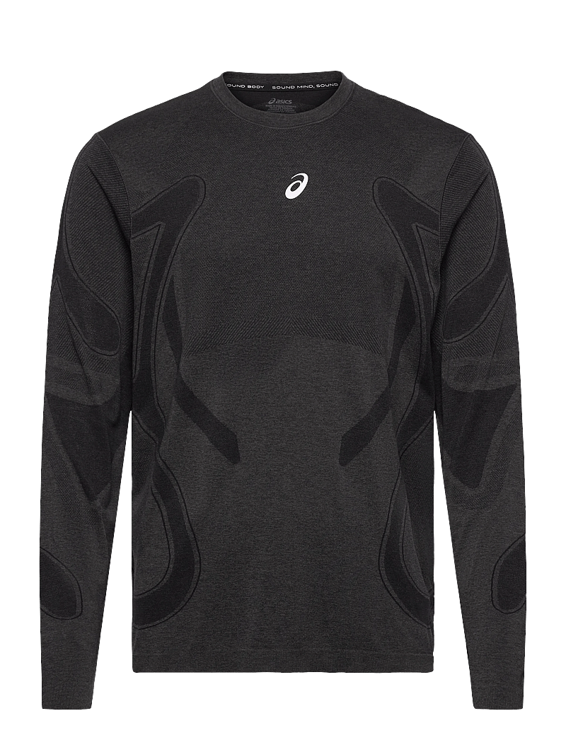 Asics - ROAD SEAMLESS LS TOP - longsleeved tops - performance black - 0