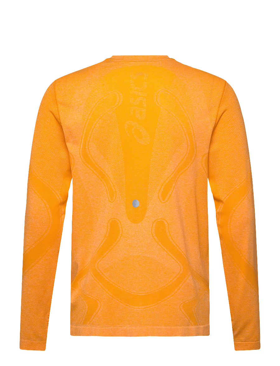 Asics - ROAD SEAMLESS LS TOP - longsleeved tops - yamabuki - 1