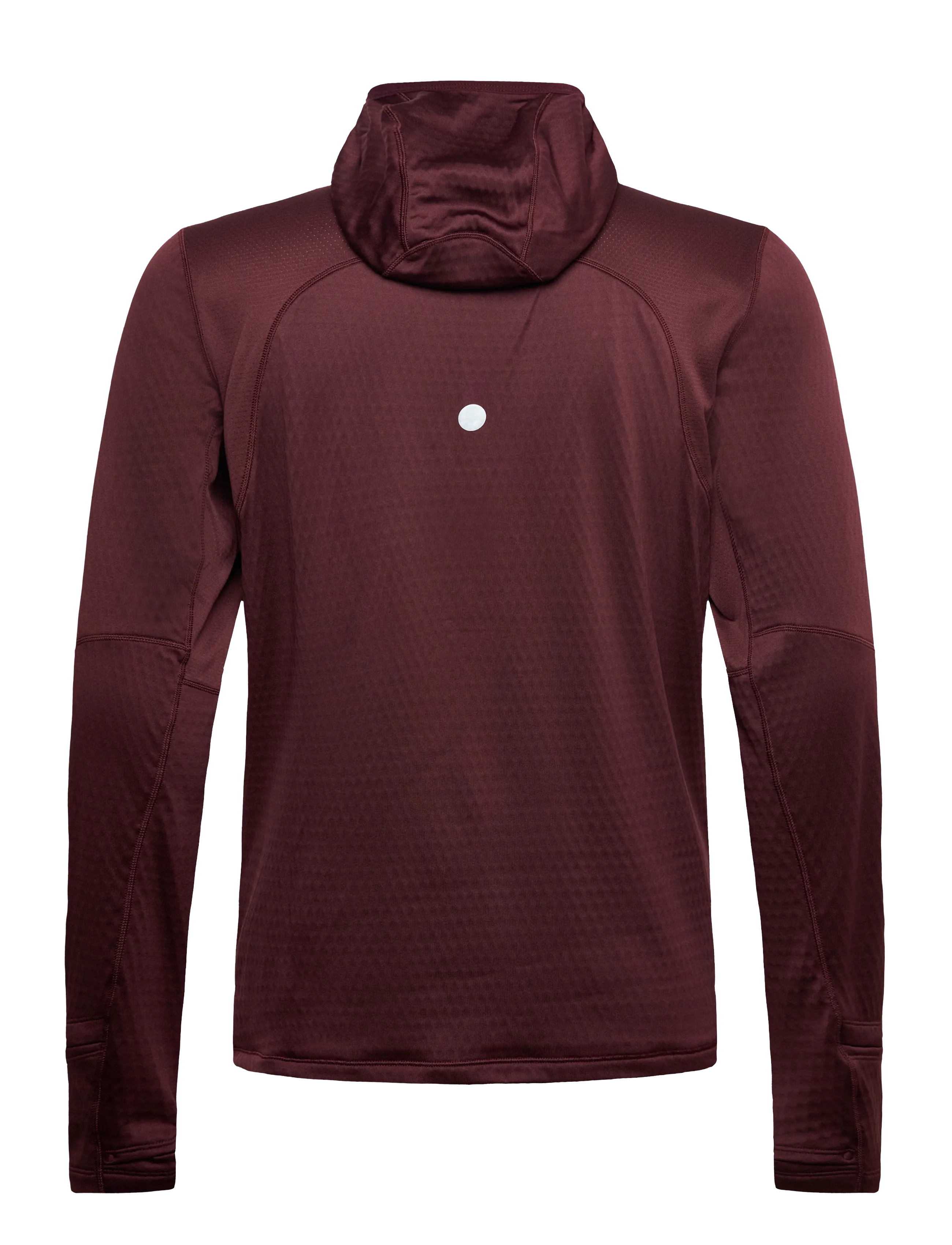Asics - ROAD WINTER LS HOODIE - huvtröjor - dark currant - 1