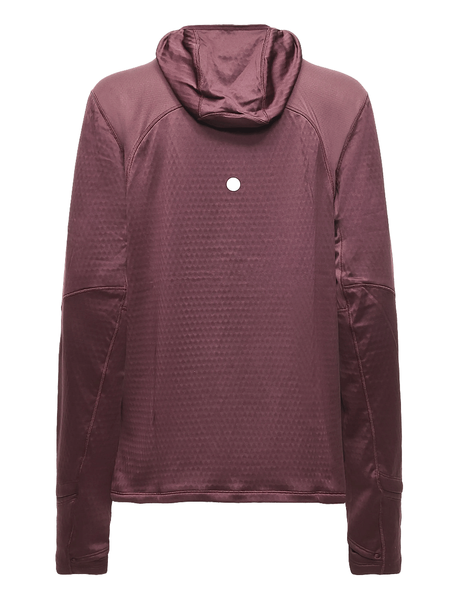 Asics - ROAD WINTER LS HOODIE - kapuzenpullover - dark currant - 1