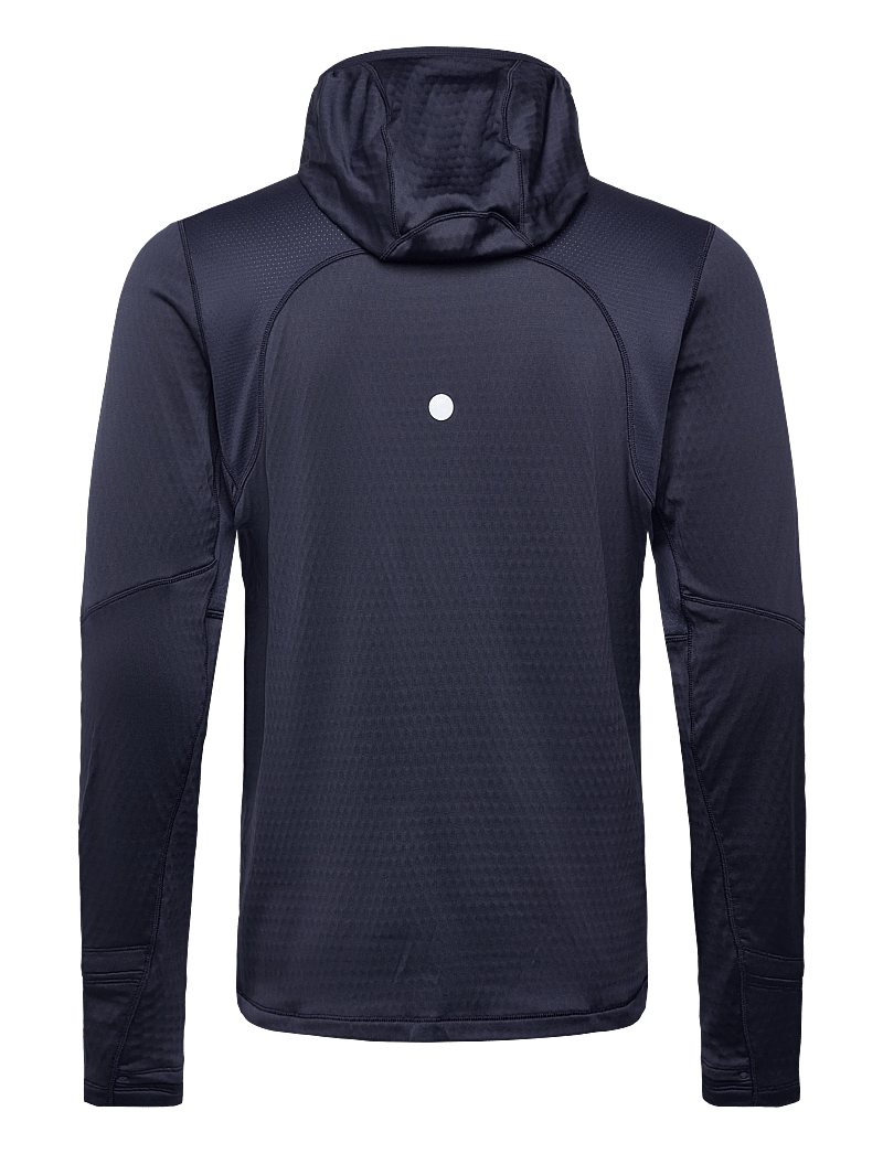 Asics - ROAD WINTER LS HOODIE - huvtröjor - midnight - 1