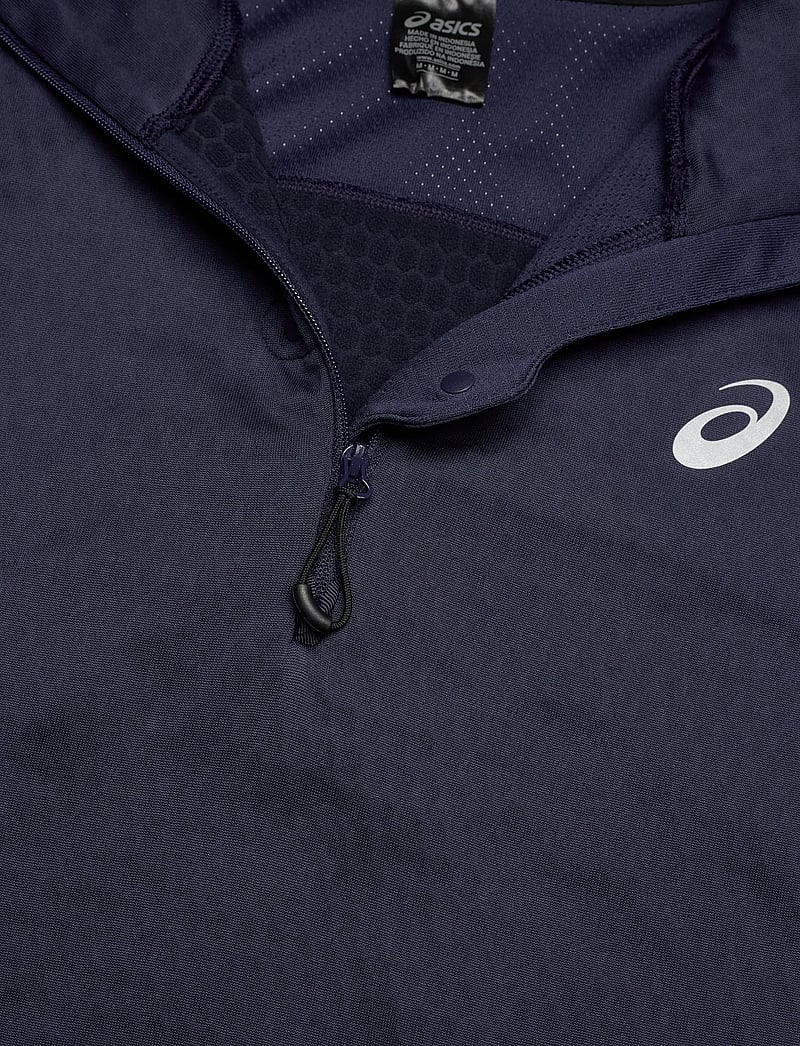 Asics - ROAD WINTER LS HOODIE - huvtröjor - midnight - 2