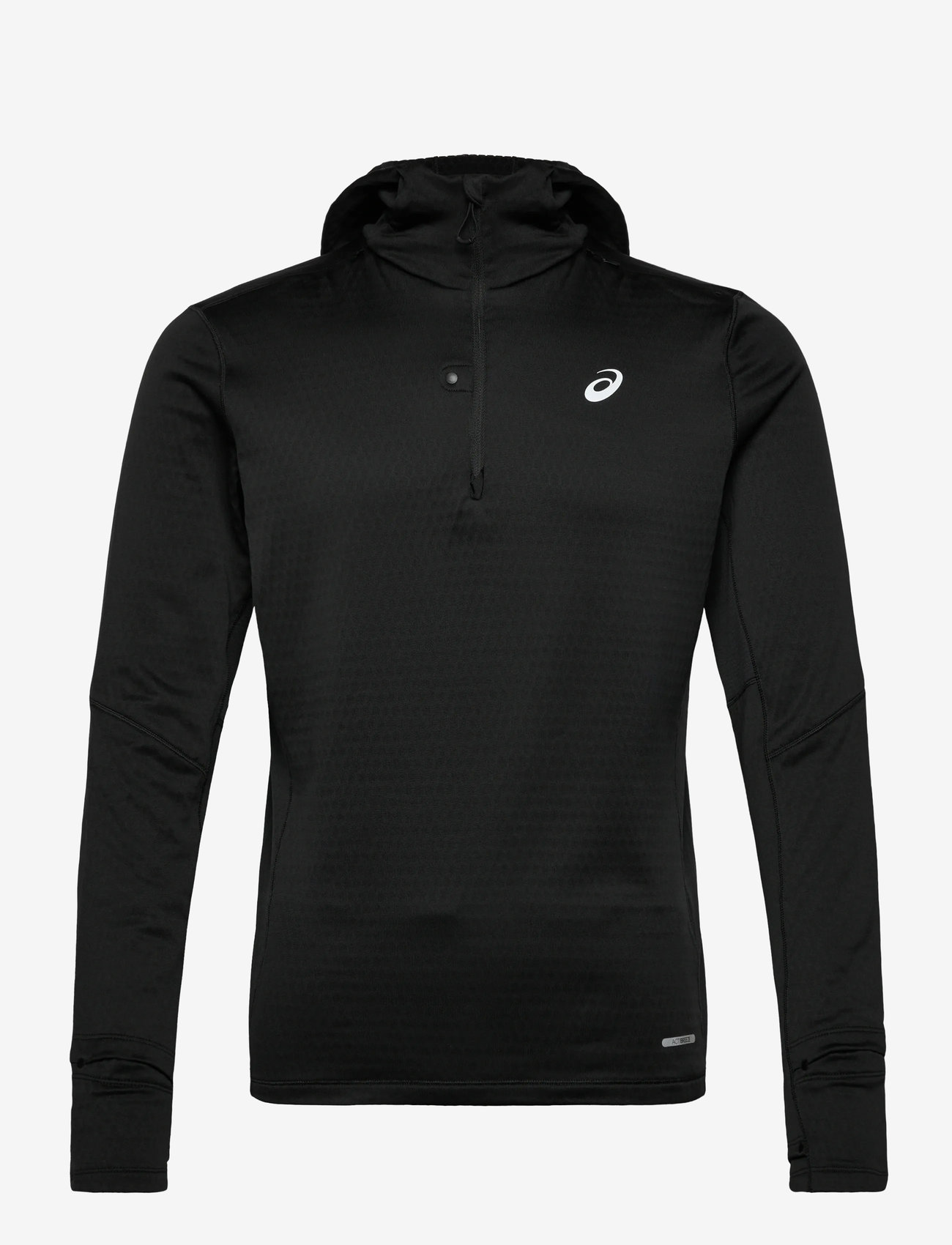 Asics - ROAD WINTER LS HOODIE - huvtröjor - performance black - 0