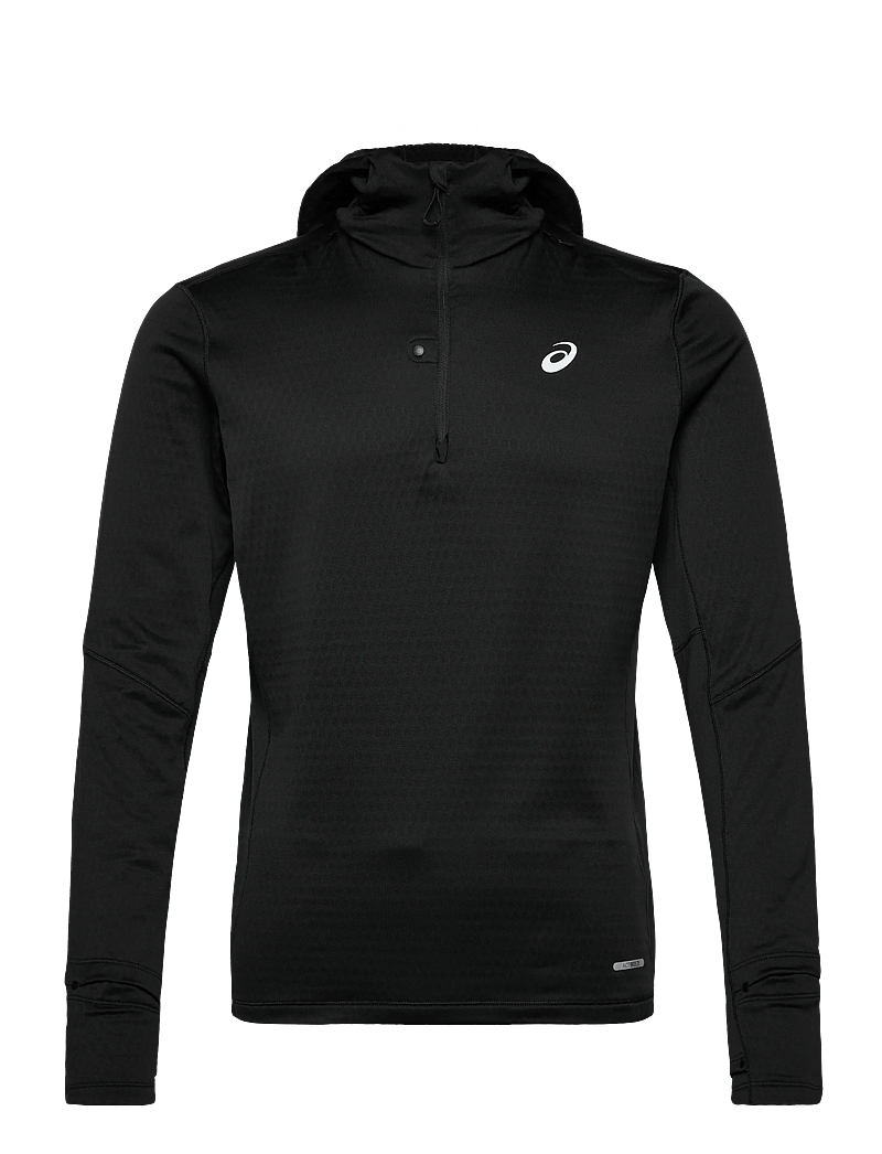 Asics - ROAD WINTER LS HOODIE - huvtröjor - performance black - 0