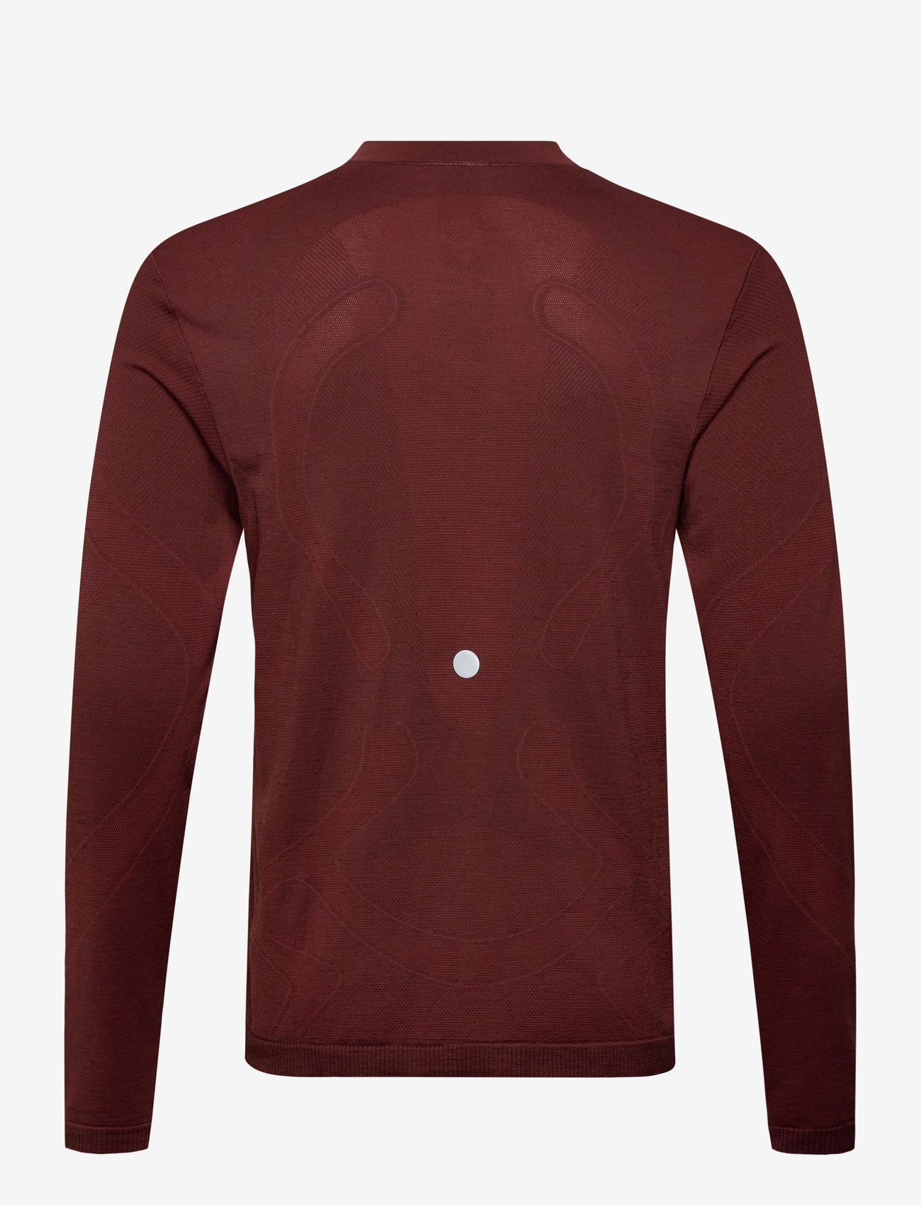 Asics - ROAD WINTER SEAMLESS LS TOP - långärmade tröjor - dark red planet - 1