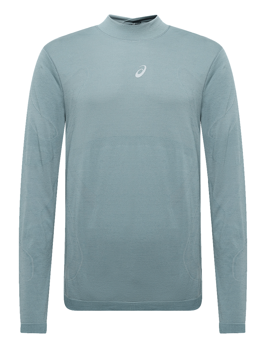 Asics - ROAD WINTER SEAMLESS LS TOP - långärmade tröjor - foggy teal - 0