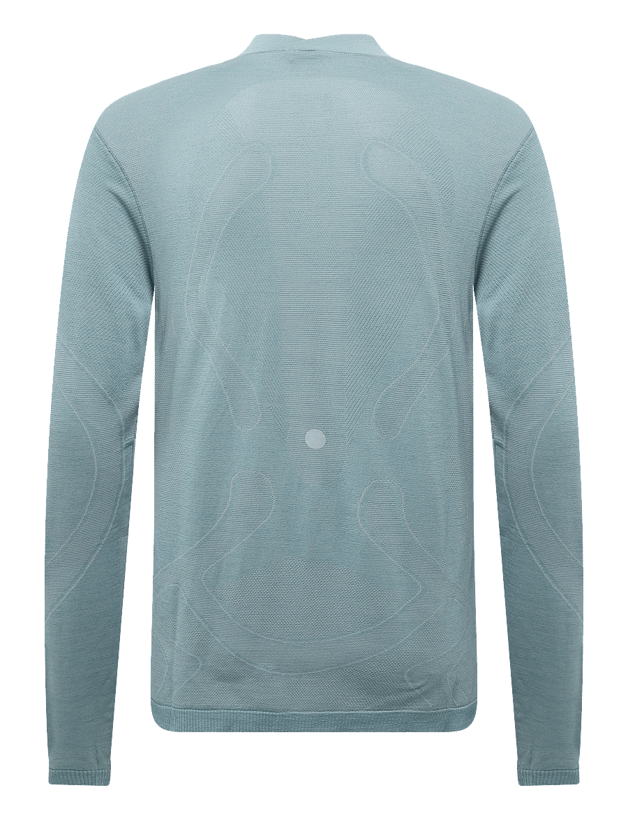 Asics - ROAD WINTER SEAMLESS LS TOP - långärmade tröjor - foggy teal - 1