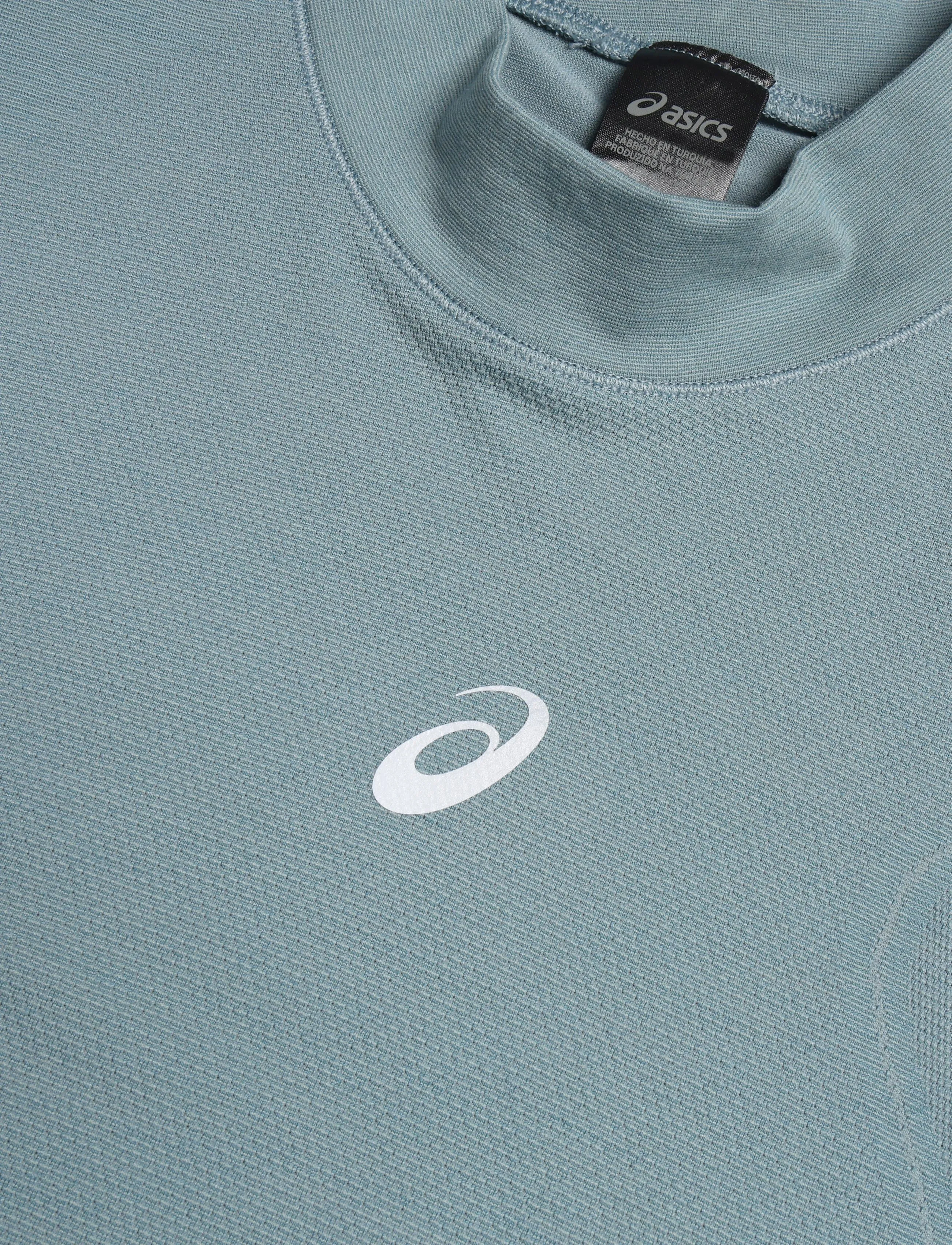 Asics - ROAD WINTER SEAMLESS LS TOP - långärmade tröjor - foggy teal - 2