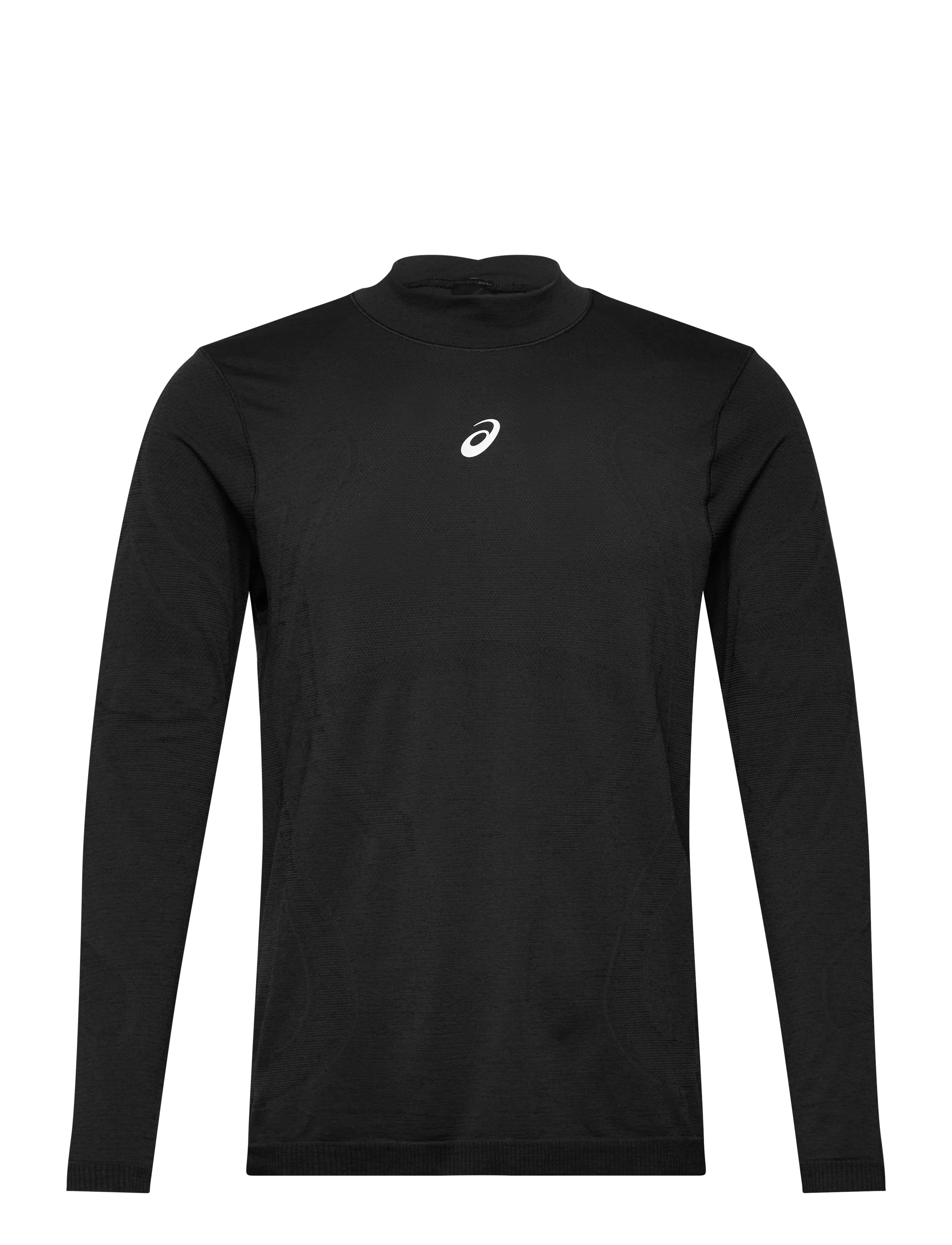 Asics Road Winter Seamless Ls Top, Herren, Nahtlos Winter Rollkragen Langarmshirt, Schwarz, Gr.XL