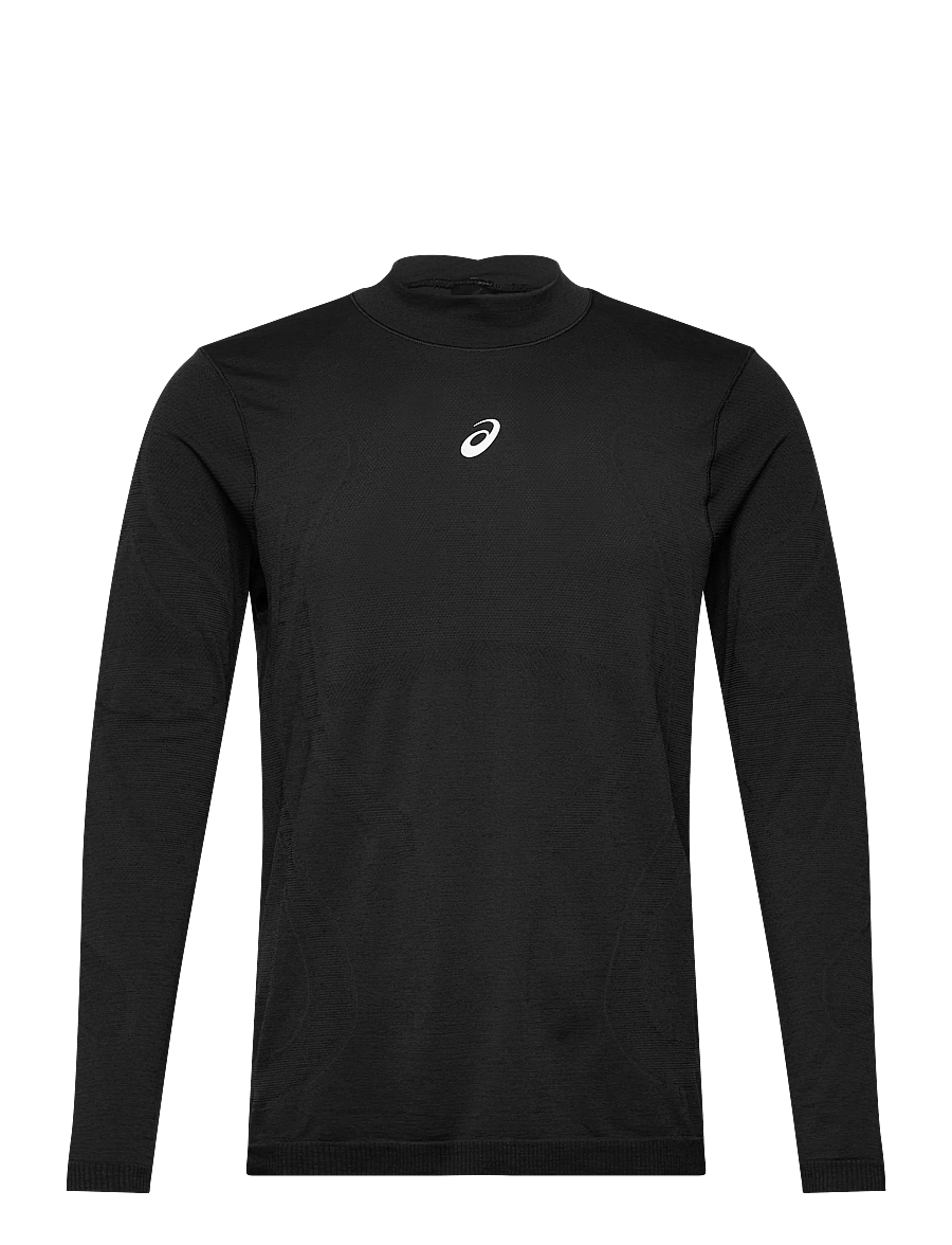 Asics - ROAD WINTER SEAMLESS LS TOP - långärmade tröjor - performance black - 0