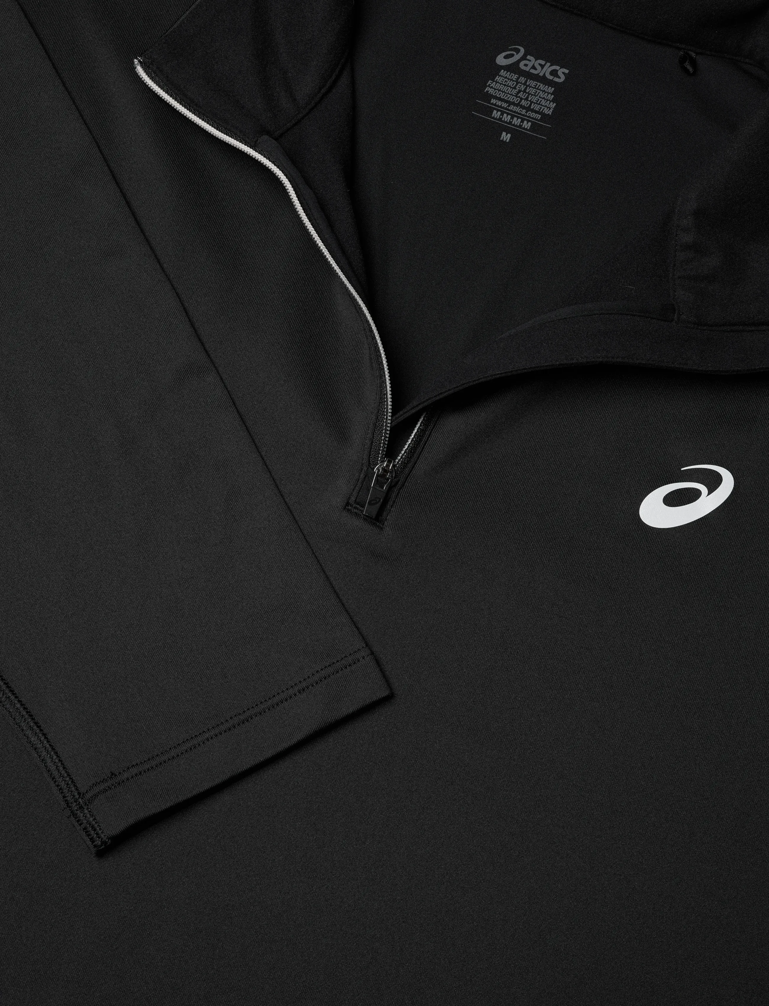 Asics - CORE LS 1/2 ZIP WINTER TOP - fleeces & midlayers - performance black - 2