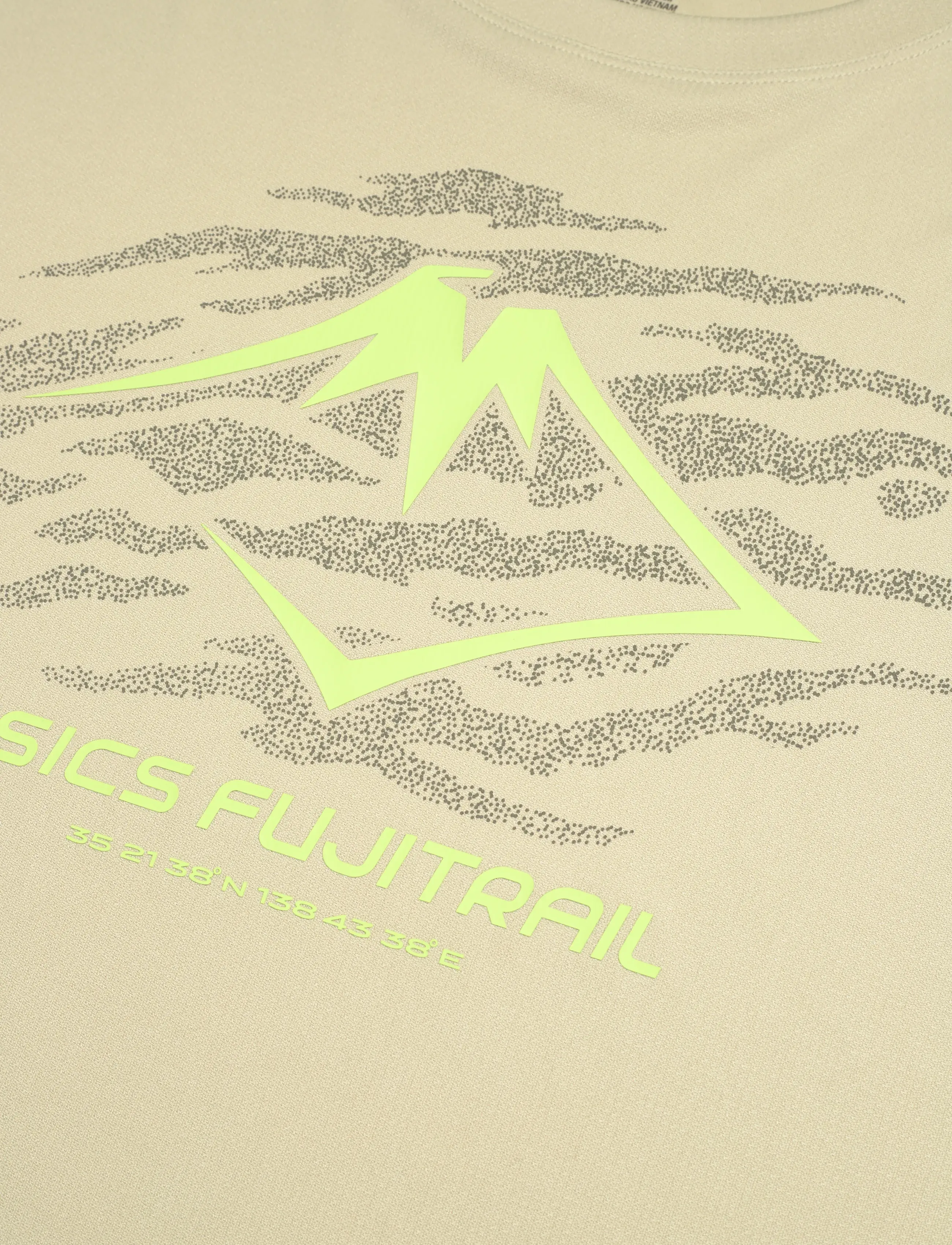 Asics - FUJITRAIL LOGO SS TOP - krótki rękaw - khaki - 2