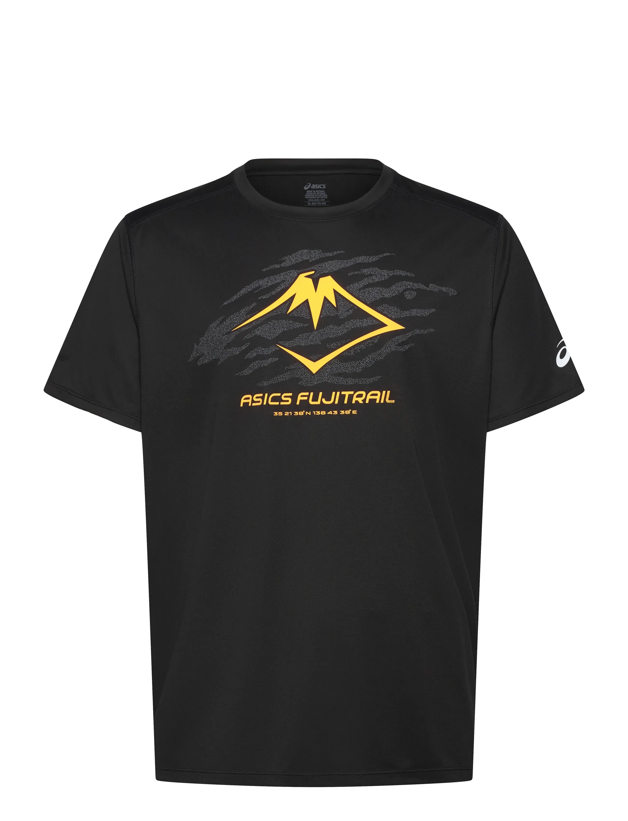Asics FUJITRAIL LOGO SS TOP - ASICS - PERFORMANCE BLACK / black