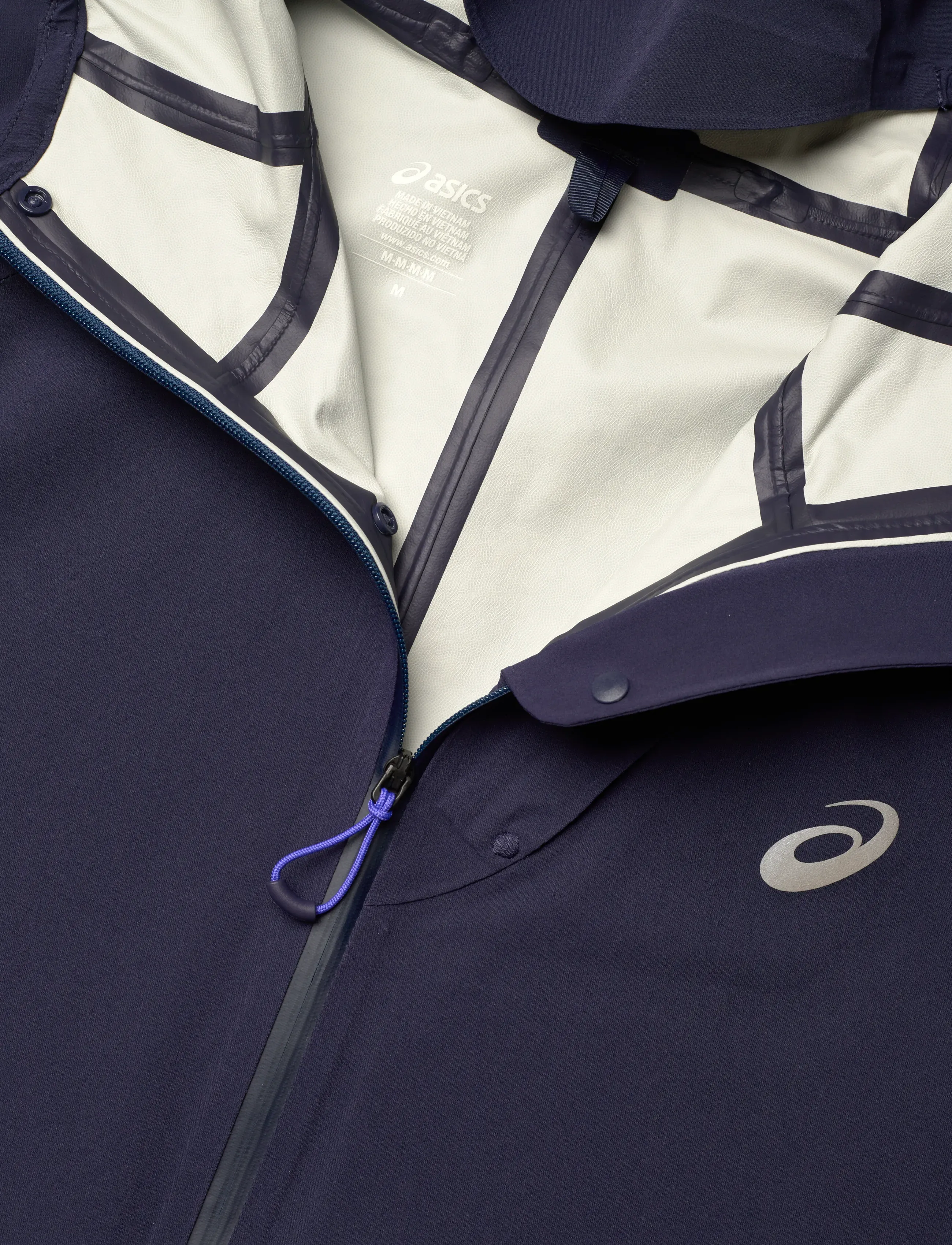Asics - METARUN LEGEND JACKET - veste sport - midnight/cobalt burst/illuminate green - 2