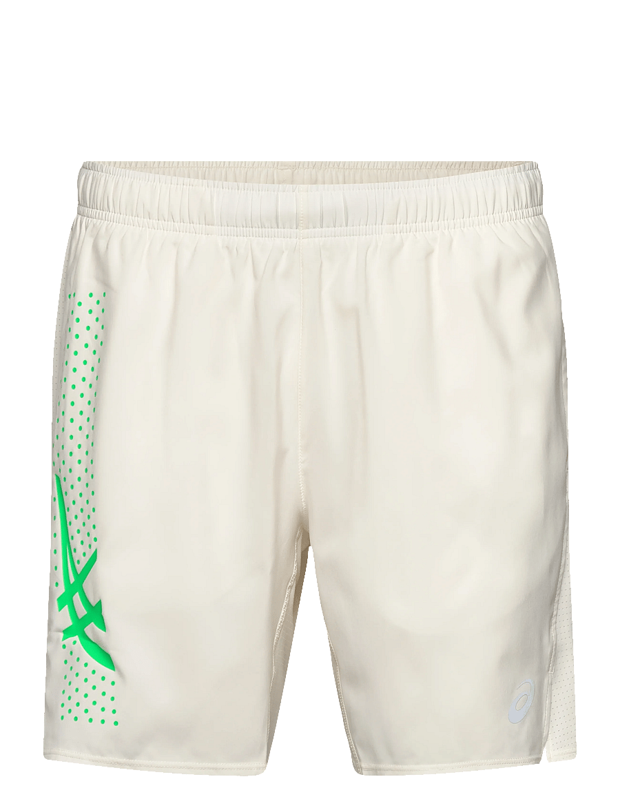 Asics - ICON 7IN SHORT - løbeshorts - cream/vital green - 0