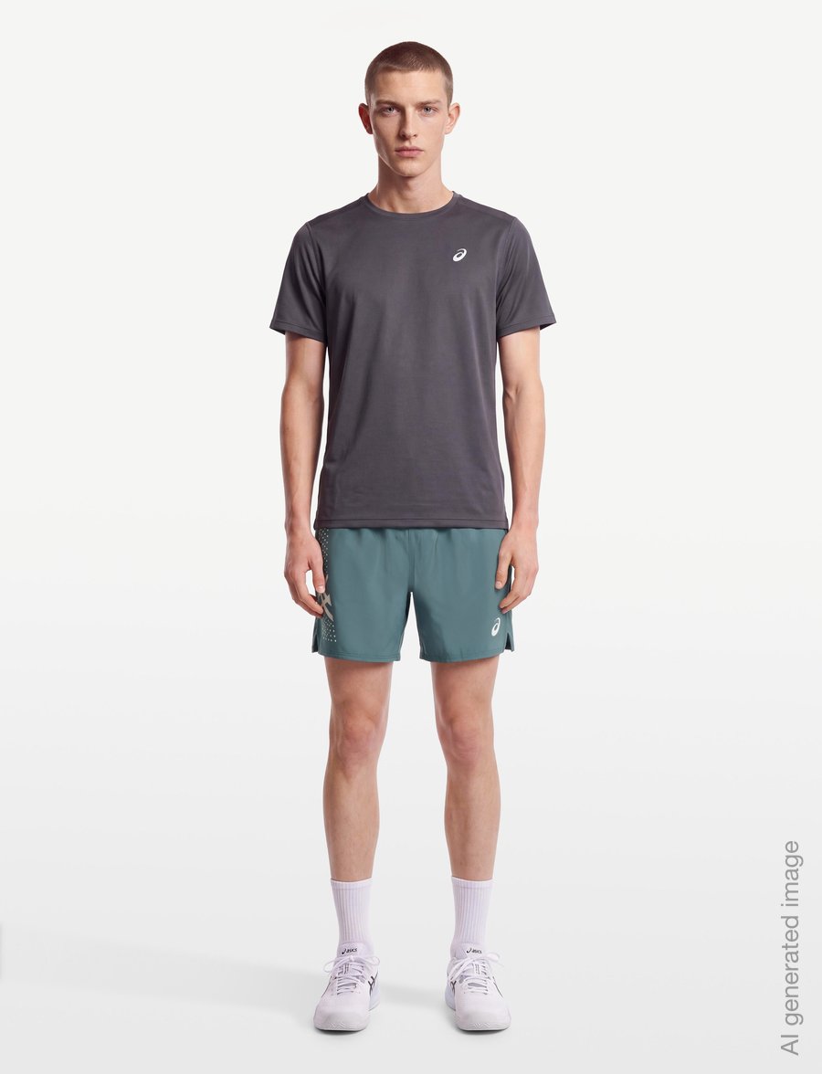 Asics - ICON 7IN SHORT - laufshorts - foggy teal - 0