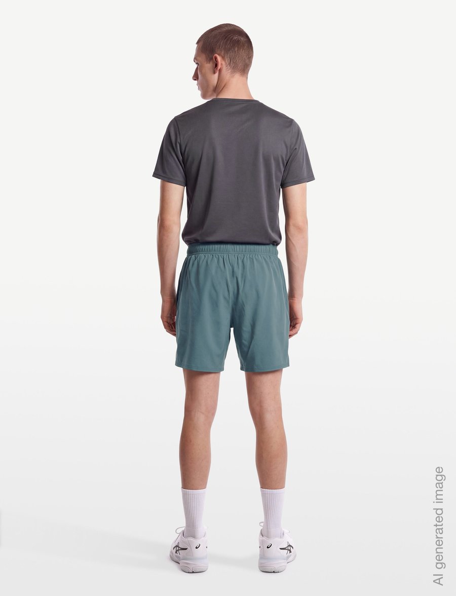Asics - ICON 7IN SHORT - laufshorts - foggy teal - 4
