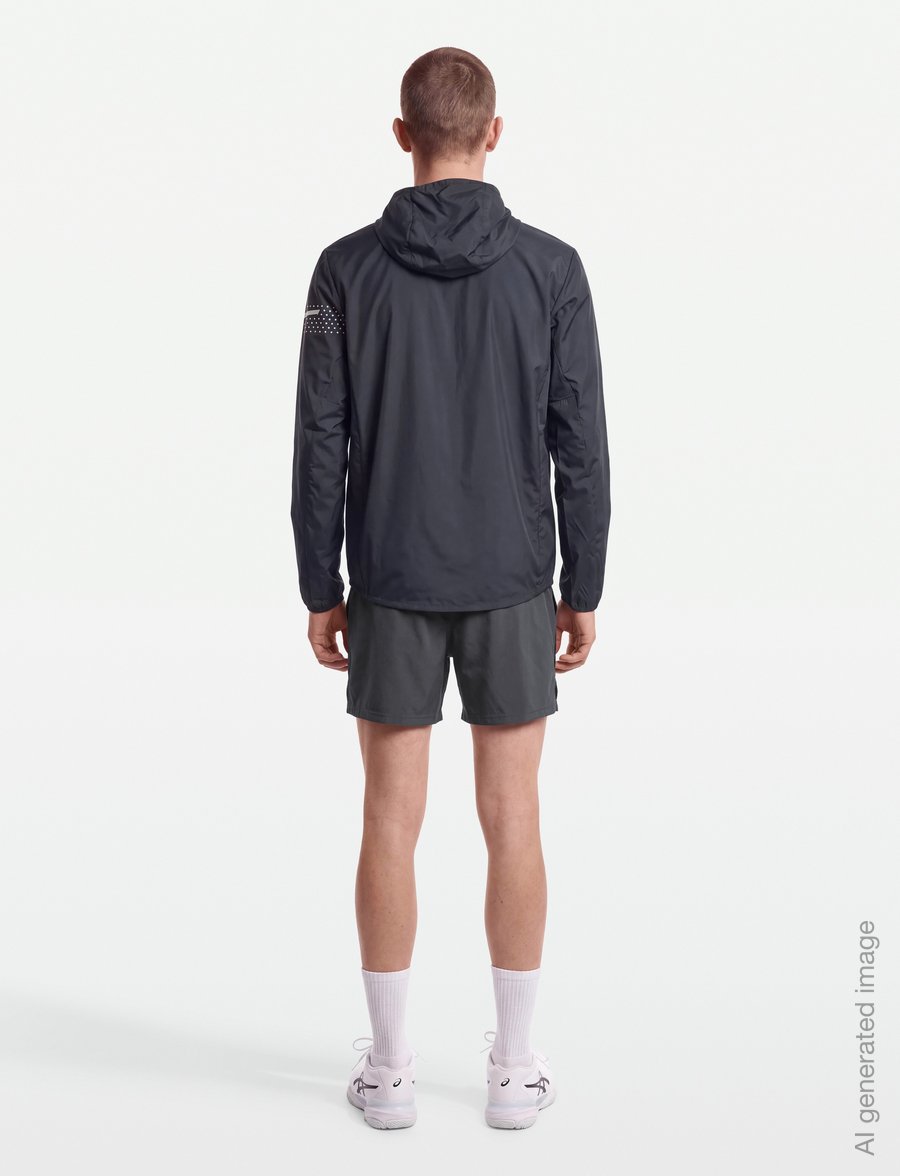 Asics - ICON JACKET - sportjacken - carrier grey - 4