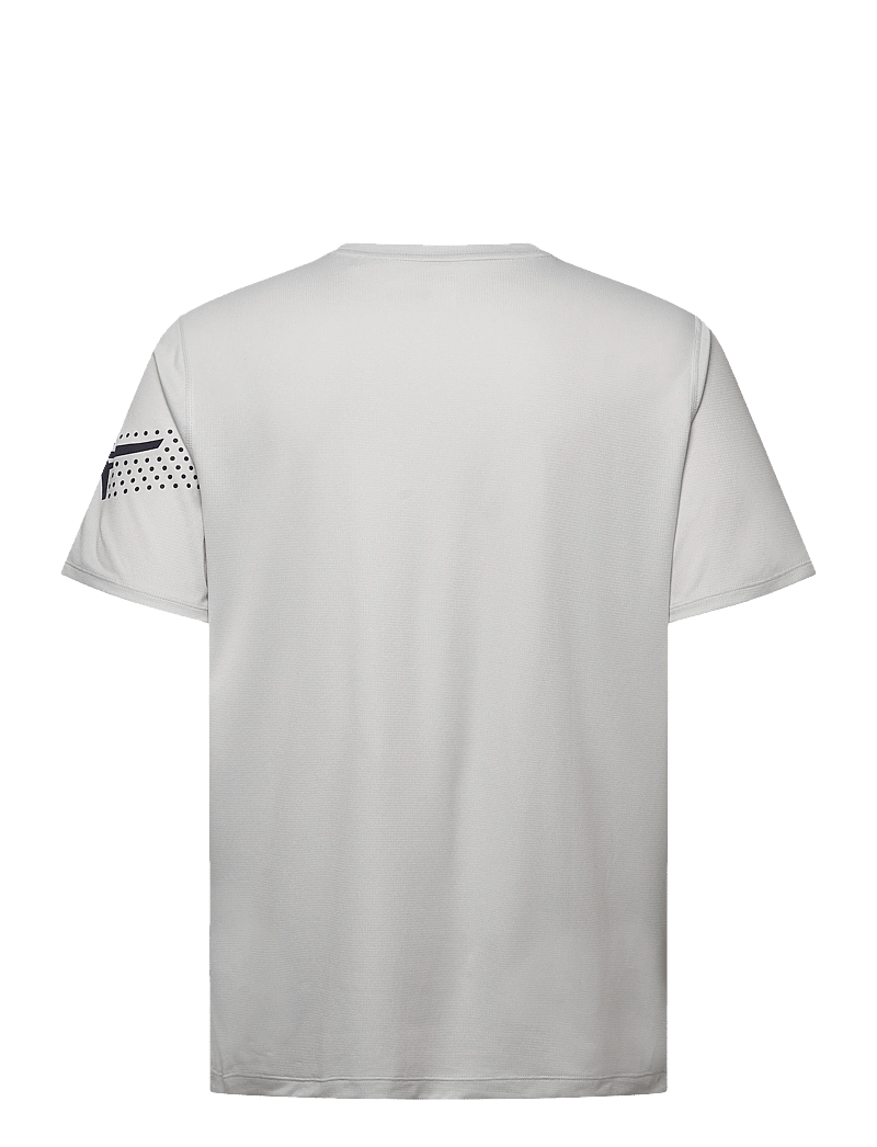 Asics - ICON SS TOP - t-shirts - cloud grey/midnight - 1