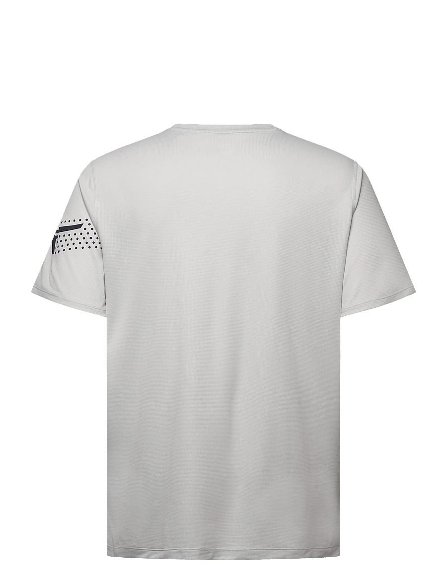 Asics - ICON SS TOP - t-shirts - cloud grey/midnight - 1
