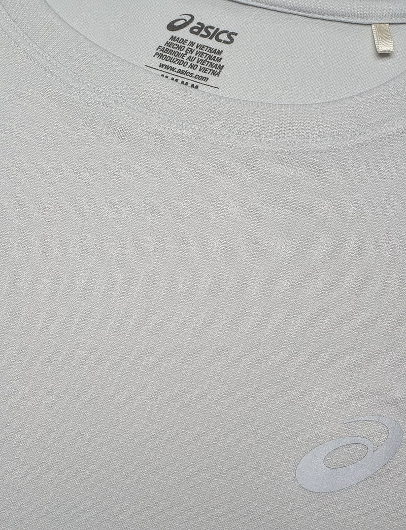 Asics - ICON SS TOP - t-shirts - cloud grey/midnight - 2