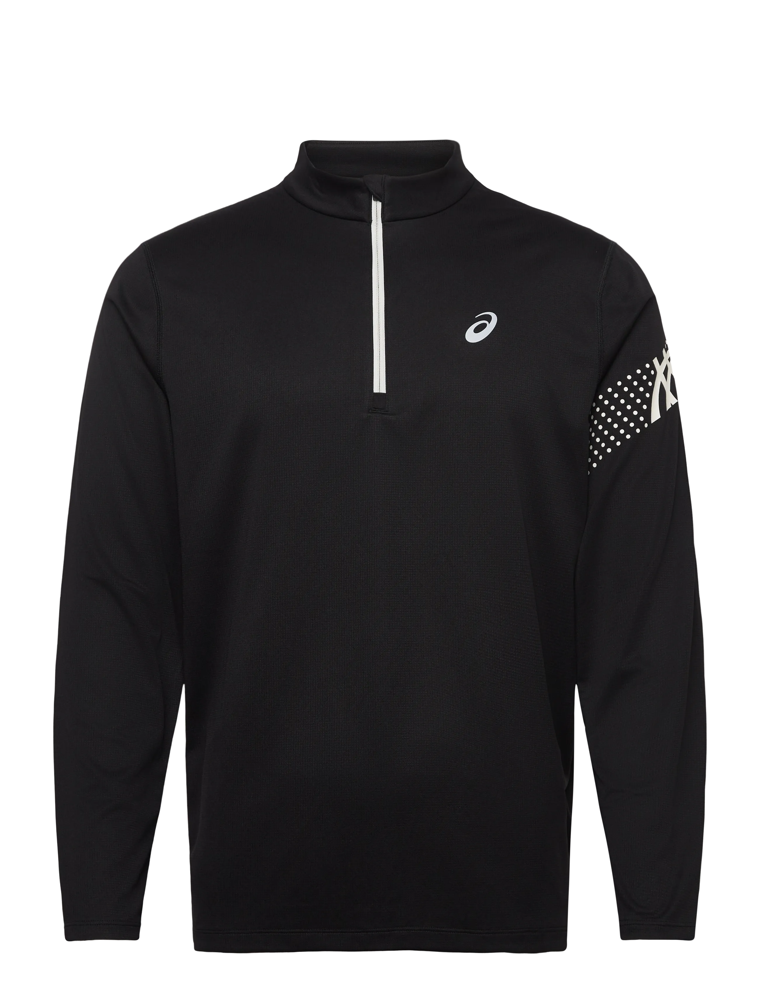 Asics Icon Ls 1/2 Zip Top, Mænd, Halv Lynlås Langærmet Top, Sort, Str: S