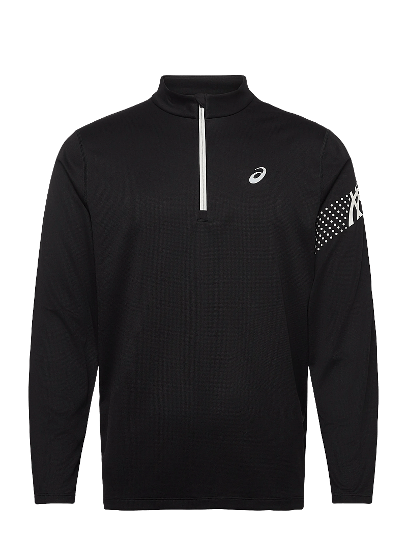 Asics - ICON LS 1/2 ZIP TOP - fleece & midlayer - performance black/cream - 0