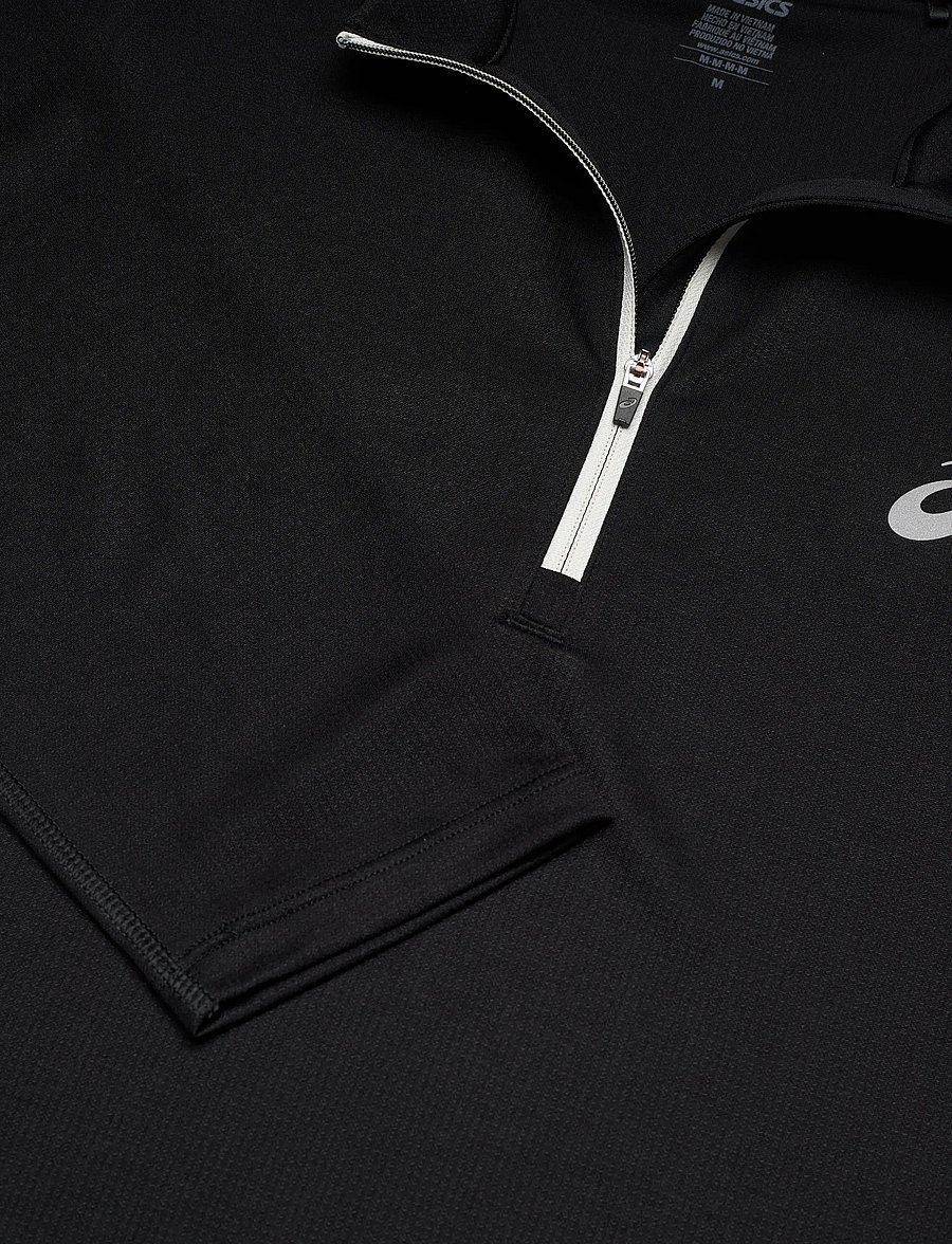 Asics - ICON LS 1/2 ZIP TOP - flīsa un siltās jakas - performance black/cream - 2