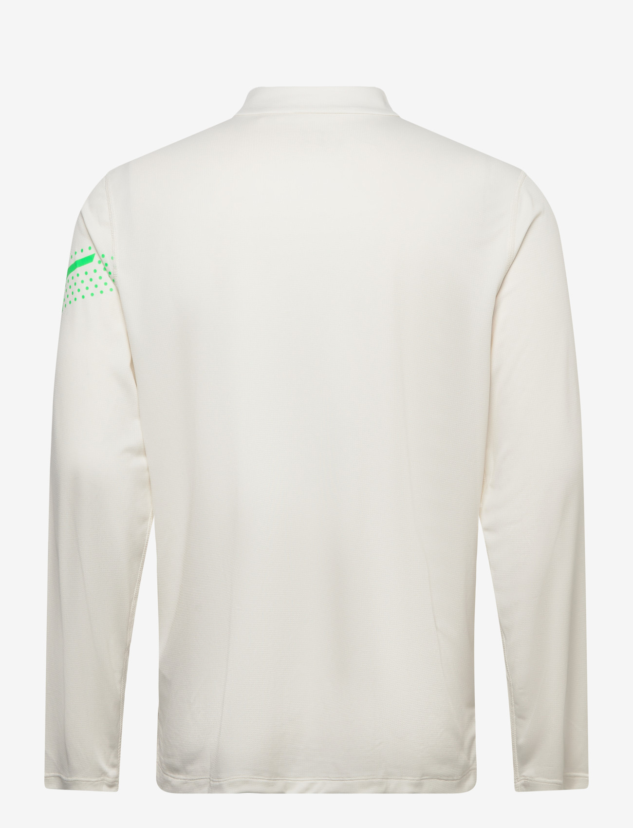 Asics - ICON LS 1/2 ZIP TOP - fleece og mellemlag - cream/vital green - 1