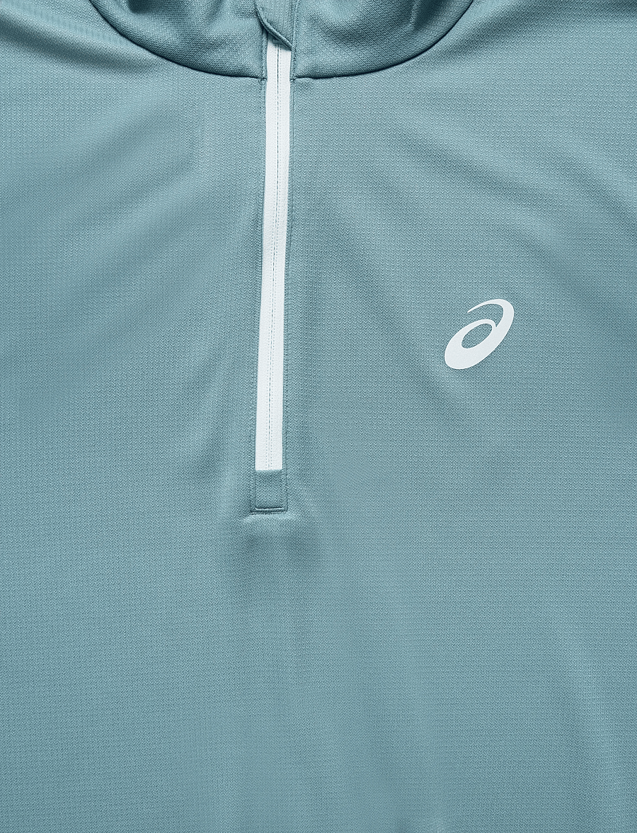 Asics - ICON LS 1/2 ZIP TOP - fleece og mellemlag - foggy teal - 2