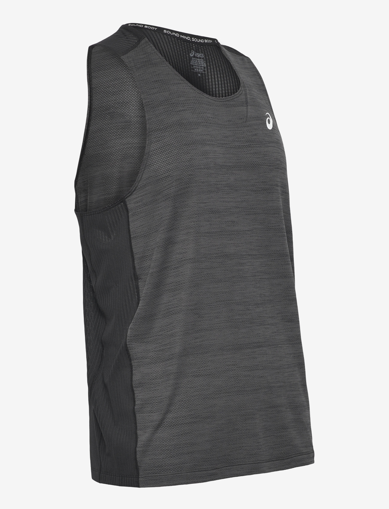 Asics - ROAD SINGLET - Õlapaeltega pluusid - performance black - 2