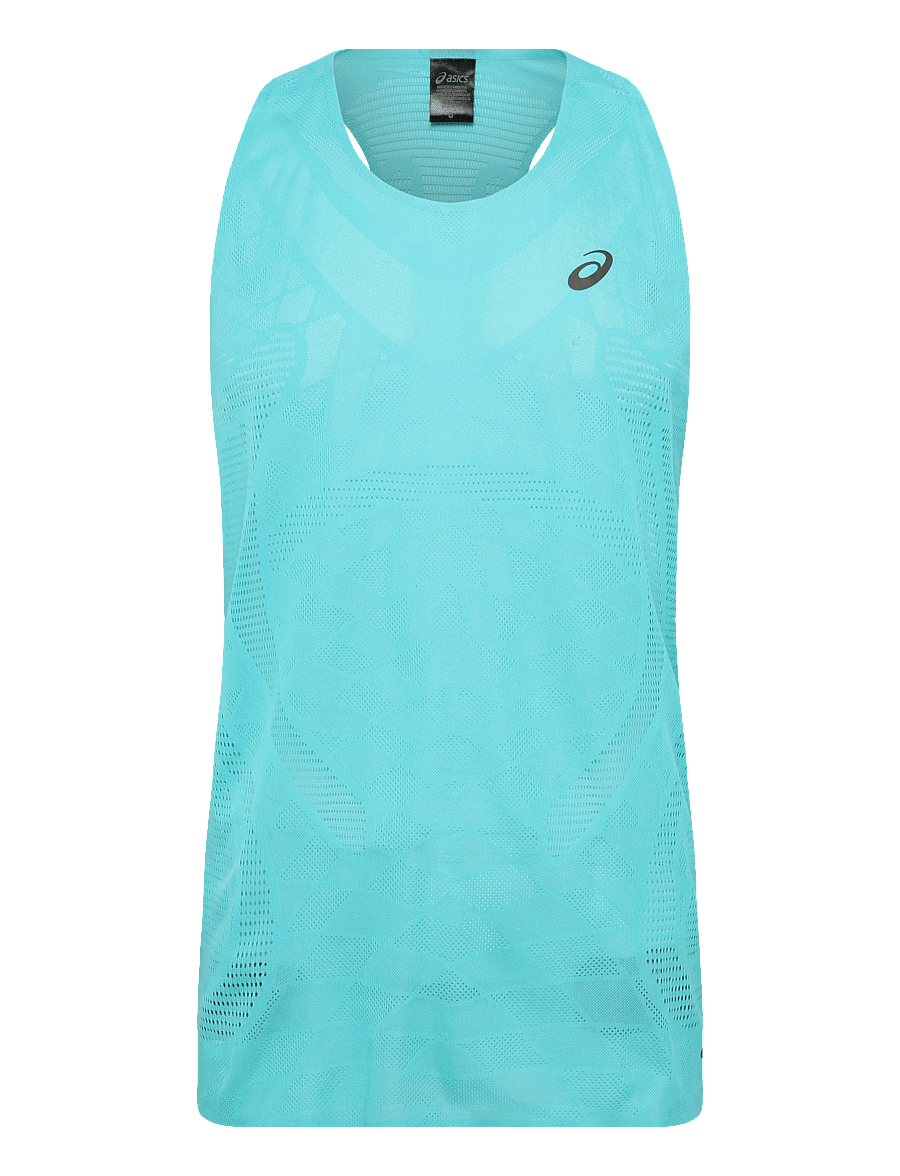 Asics - METARUN SINGLET - linnen - energy aqua - 0