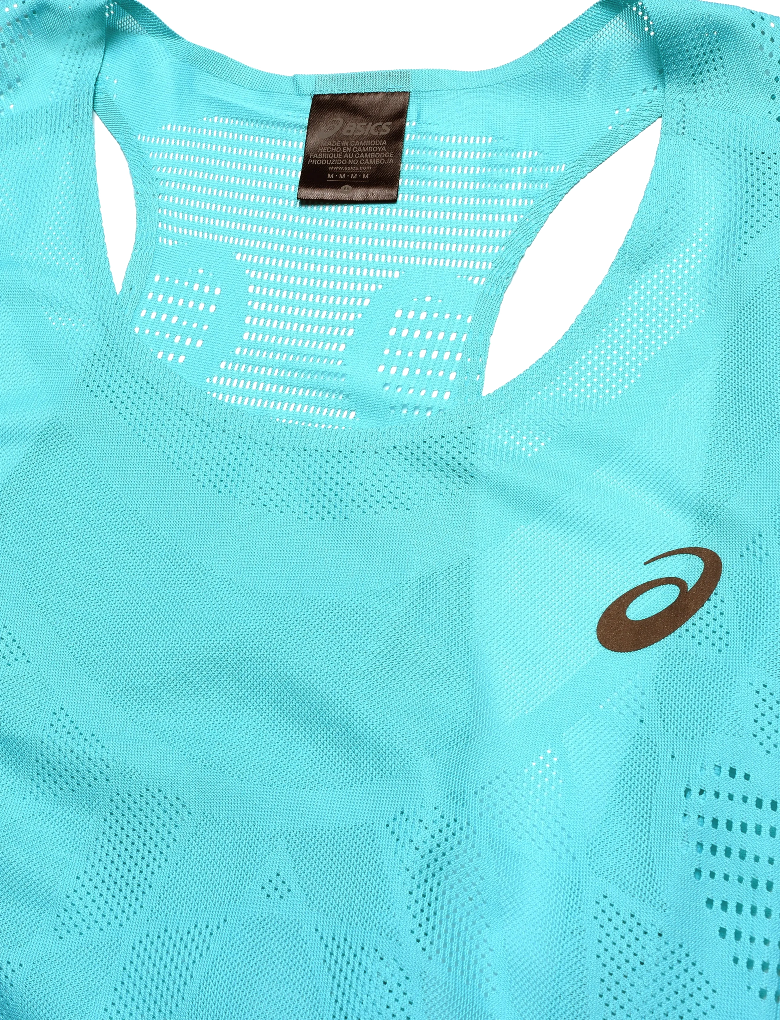 Asics - METARUN SINGLET - linnen - energy aqua - 2