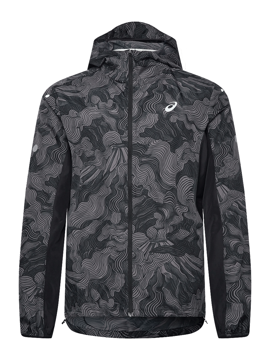 Asics - FUJITRAIL PACKABLE JACKET - sportsjakker - performance black - 0