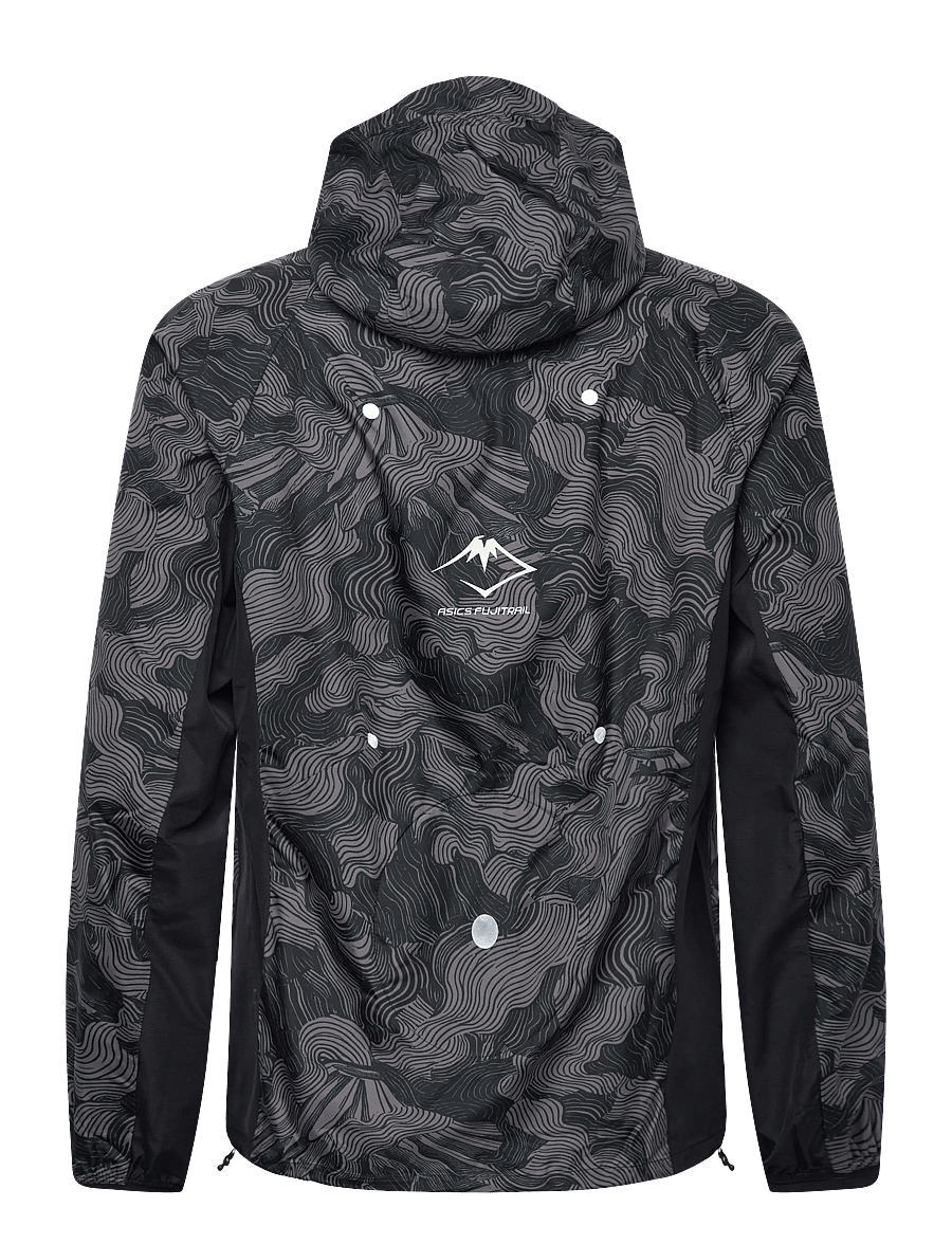 Asics - FUJITRAIL PACKABLE JACKET - sportsjakker - performance black - 1