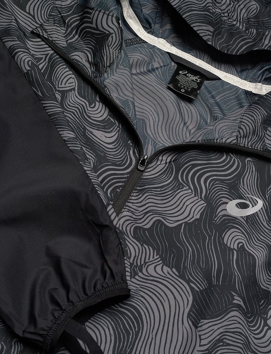 Asics - FUJITRAIL PACKABLE JACKET - sportsjakker - performance black - 2