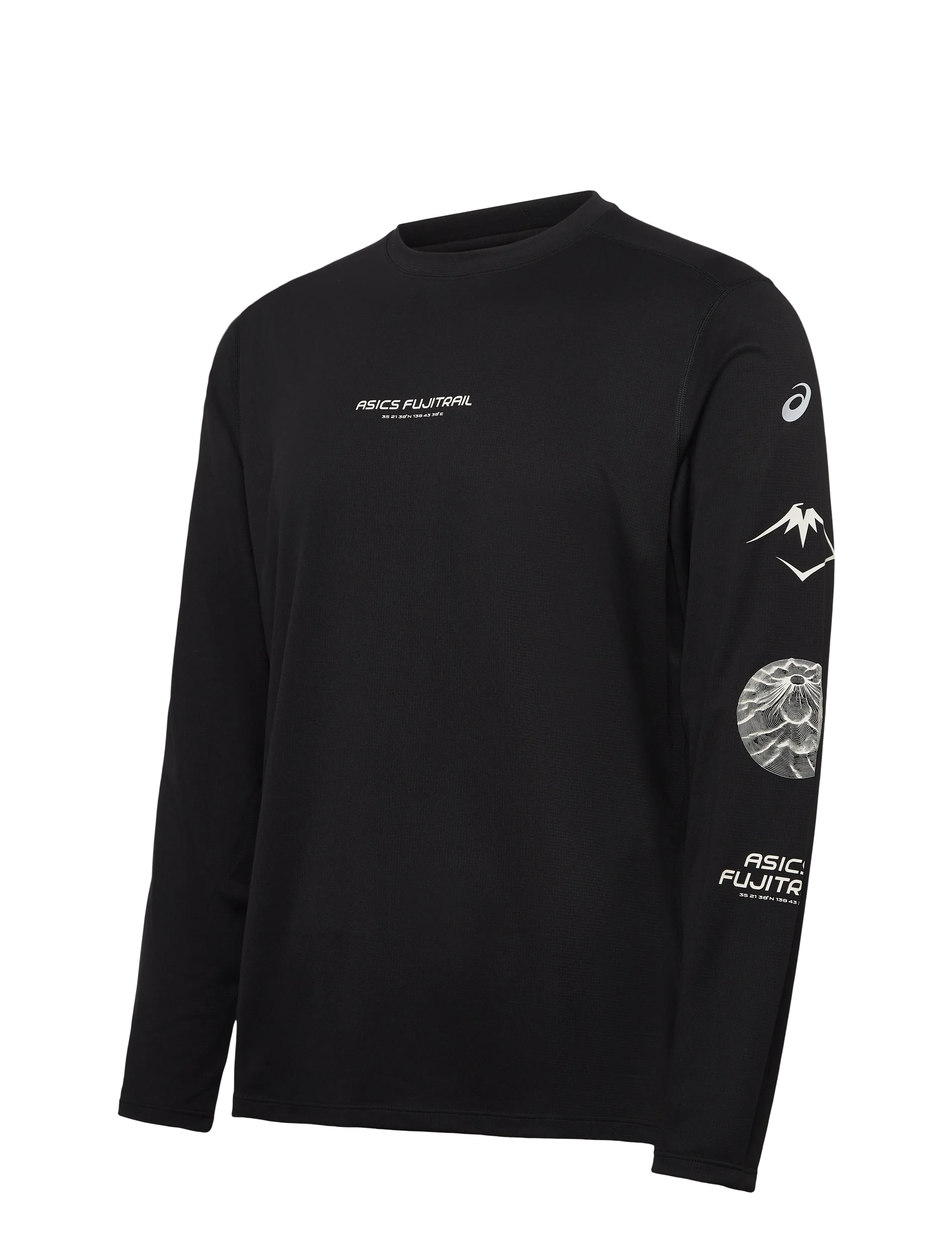 Asics - FUJITRAIL LOGO LS TOP - hauts à manches longues - performance black/carrier grey/cool grey - 2