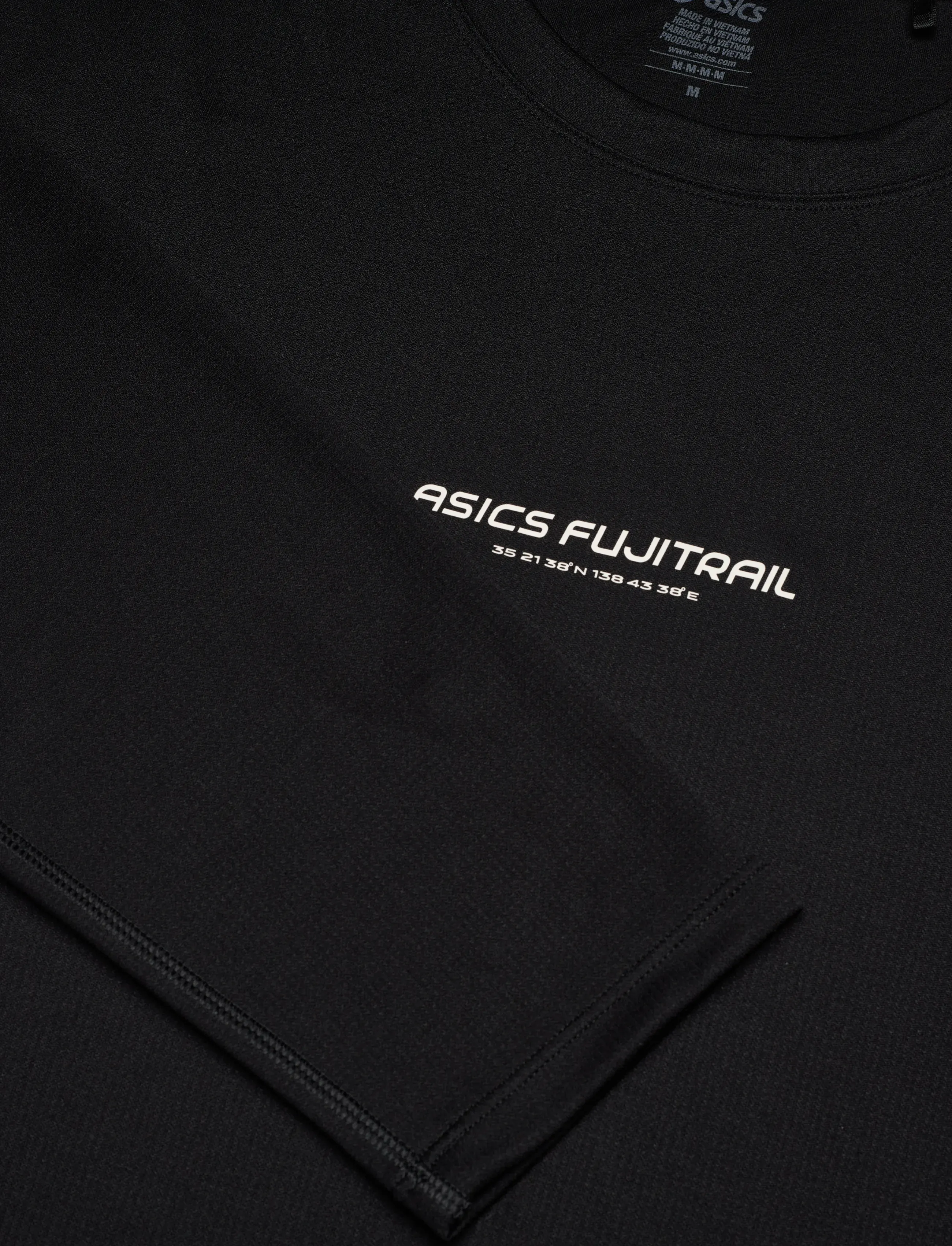 Asics - FUJITRAIL LOGO LS TOP - hauts à manches longues - performance black/carrier grey/cool grey - 3