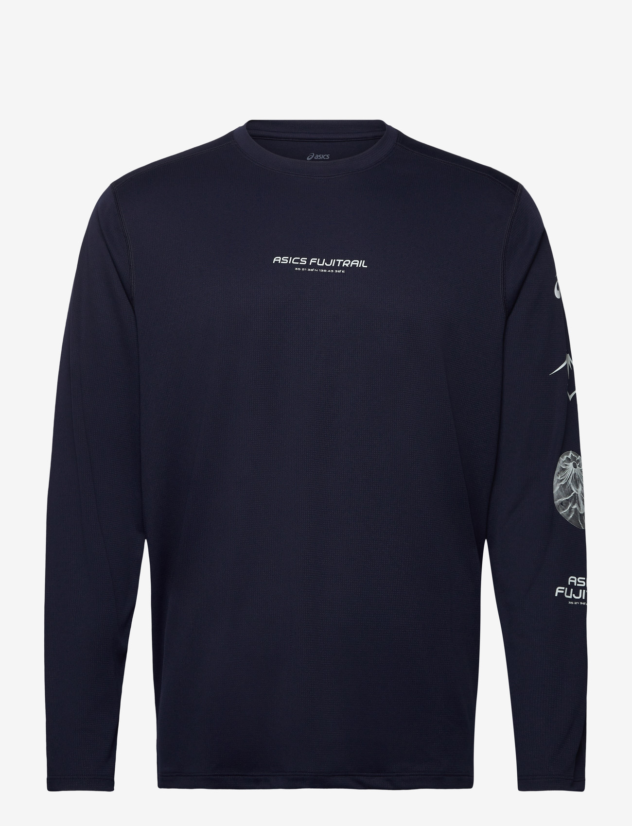 Asics - FUJITRAIL LOGO LS TOP - pikkade varrukatega alussärgid - midnight/cobalt burst/cool grey - 0