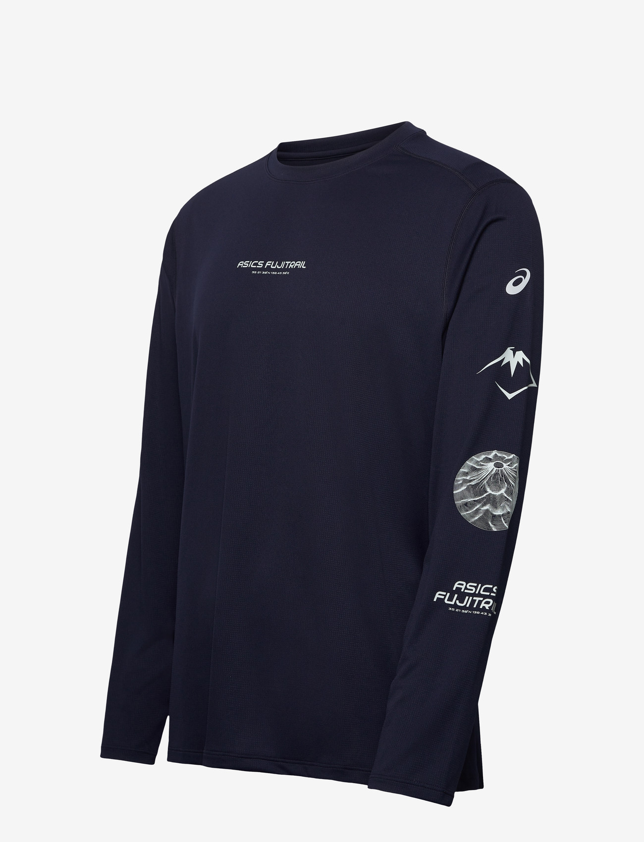 Asics - FUJITRAIL LOGO LS TOP - pikkade varrukatega alussärgid - midnight/cobalt burst/cool grey - 2