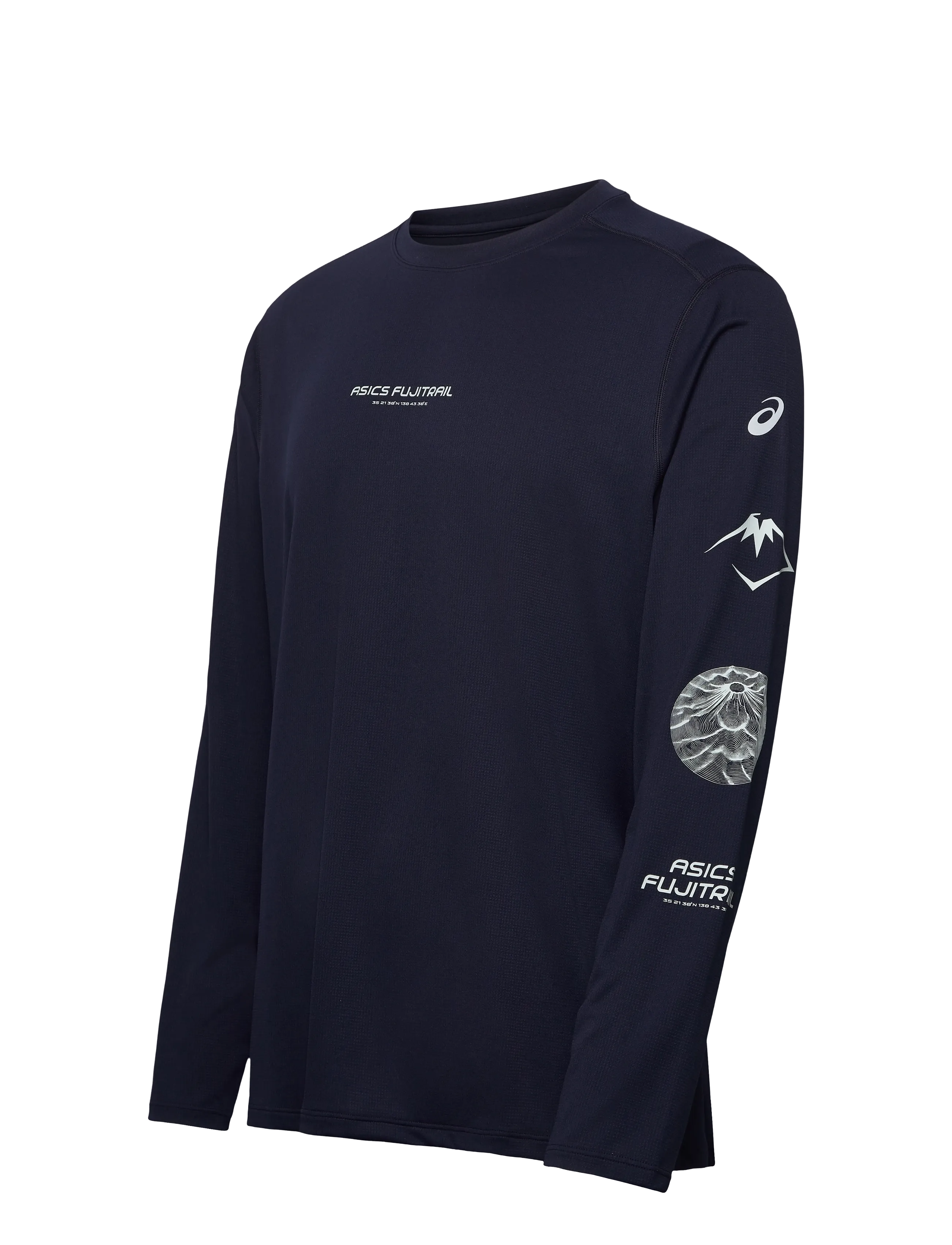 Asics - FUJITRAIL LOGO LS TOP - långärmade tröjor - midnight/cobalt burst/cool grey - 2