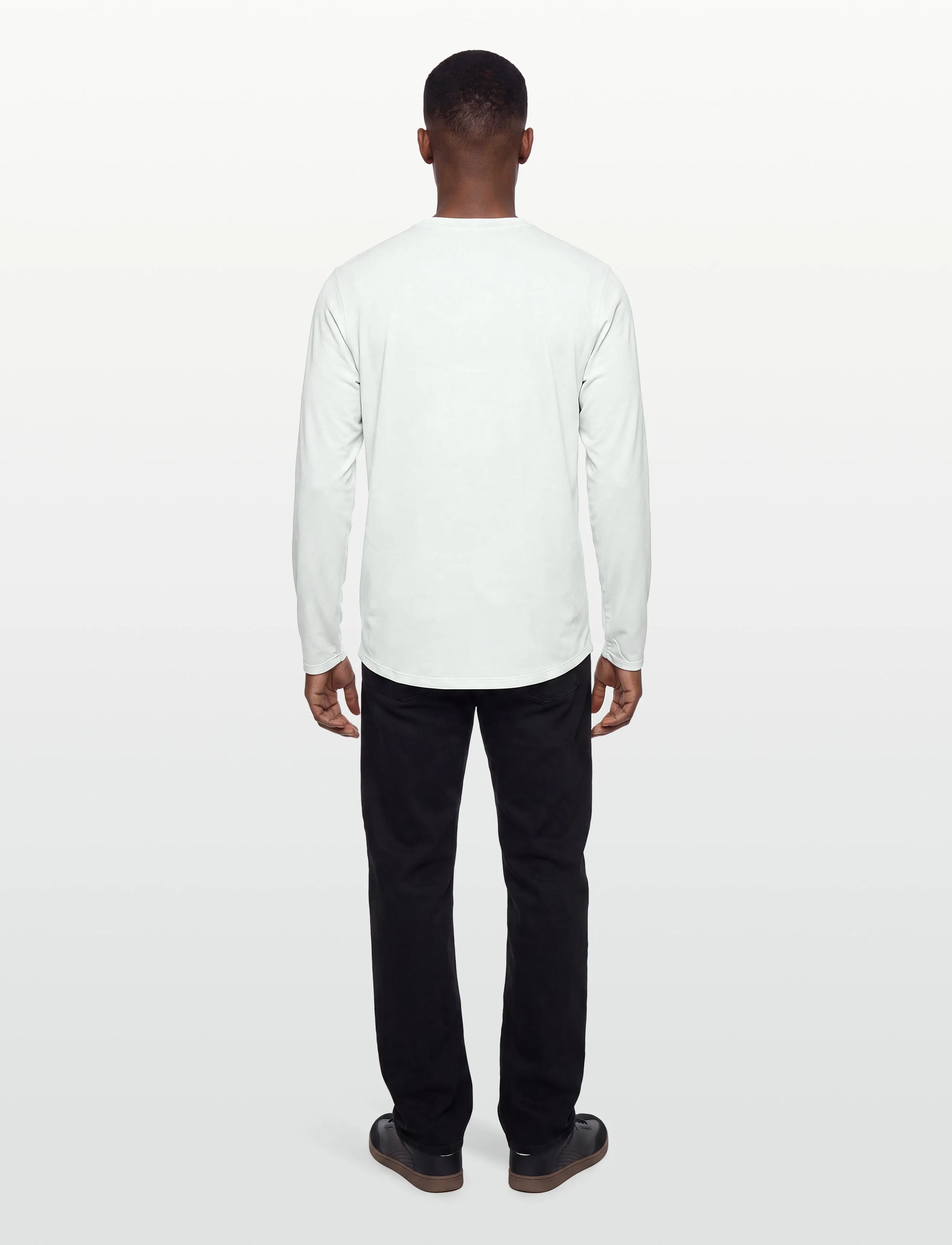 Asics - FUJITRAIL LOGO LS TOP - longsleeved tops - cream - 4