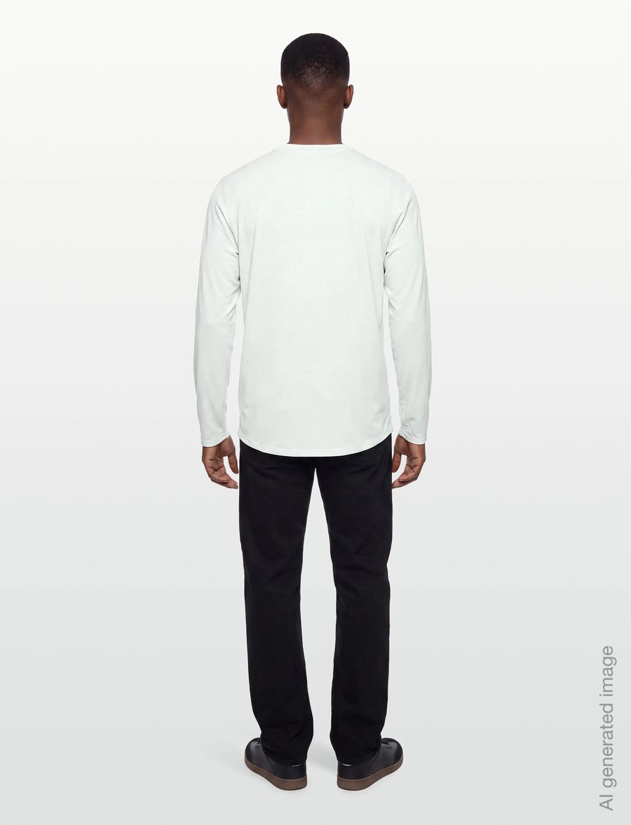 Asics - FUJITRAIL LOGO LS TOP - langarmshirts - cream - 4