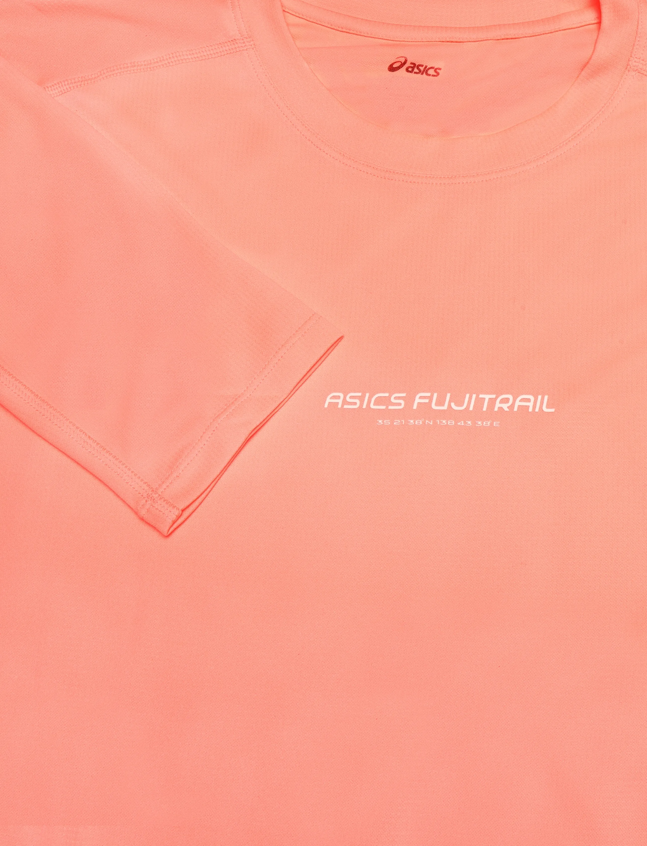 Asics - FUJITRAIL LOGO LS TOP - langarmshirts - sun coral - 2