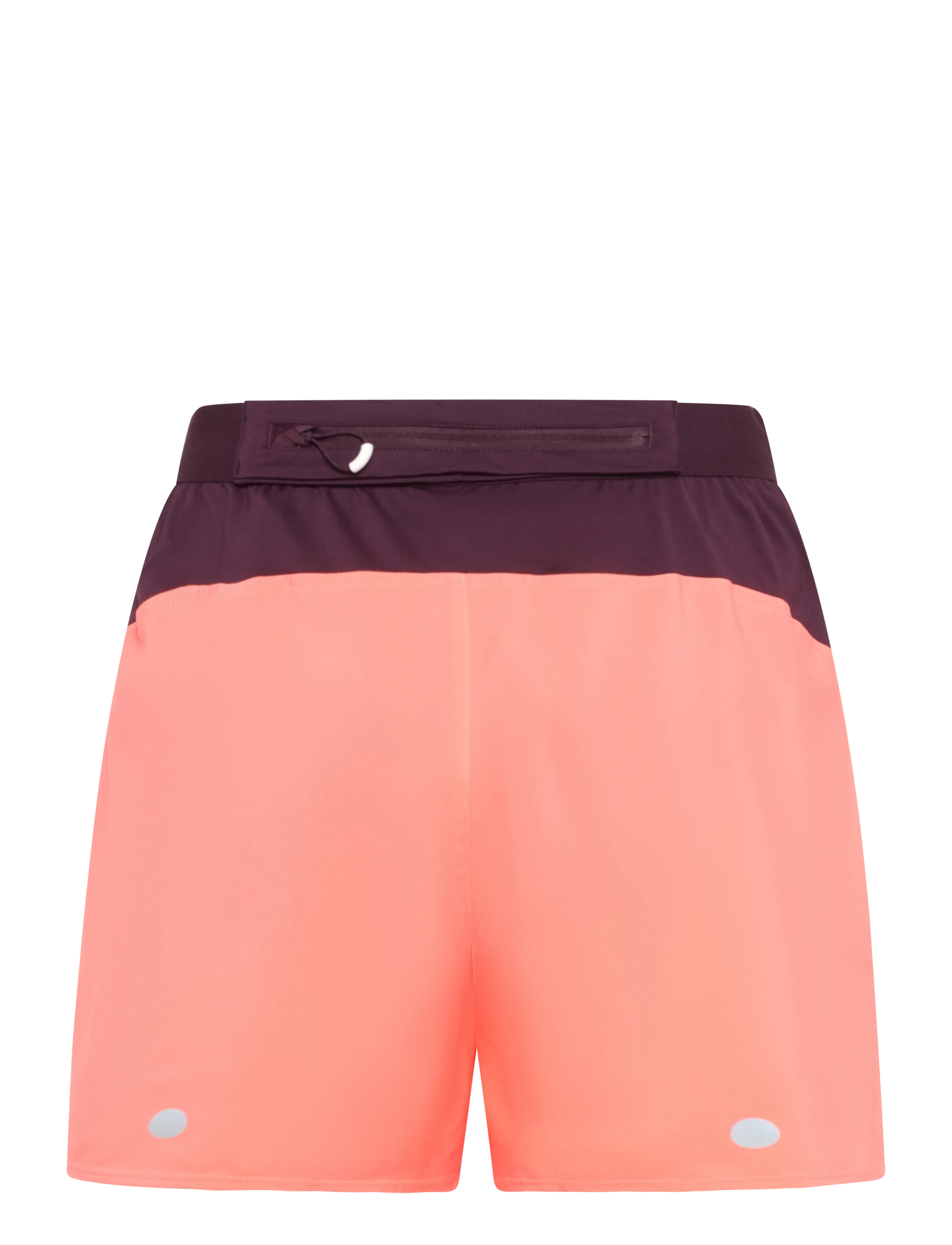 Asics - FUJITRAIL ALL OVER PRINT 5IN SHORT - løbeshorts - blazing coral/dark aubergine - 1